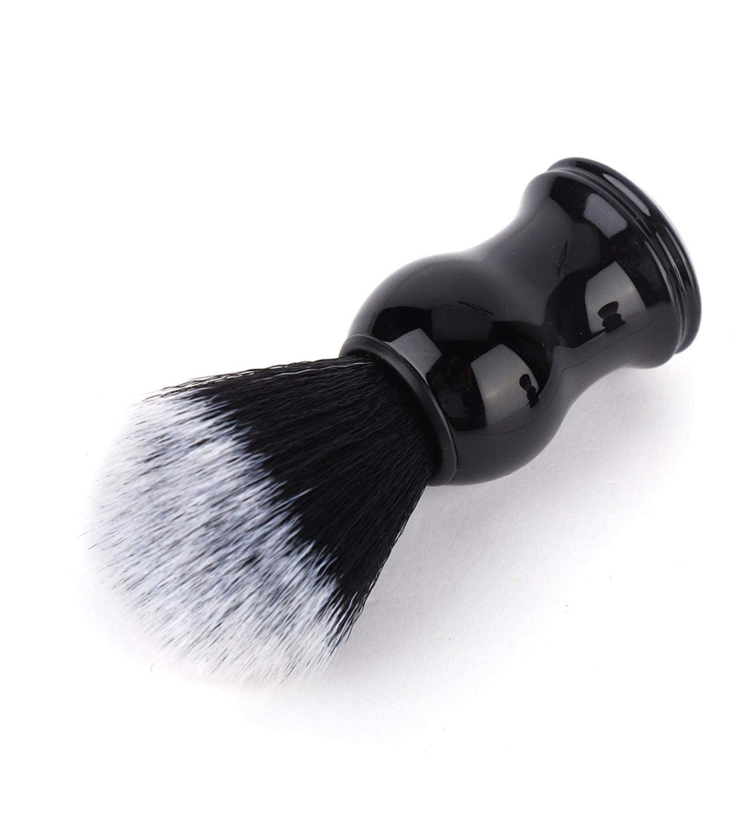 Shaving Brush with Wooden Handle - Professional Barber Neck Duster for Salon & Home Use | 3 Types Available - Buy Online on GoSupps.com