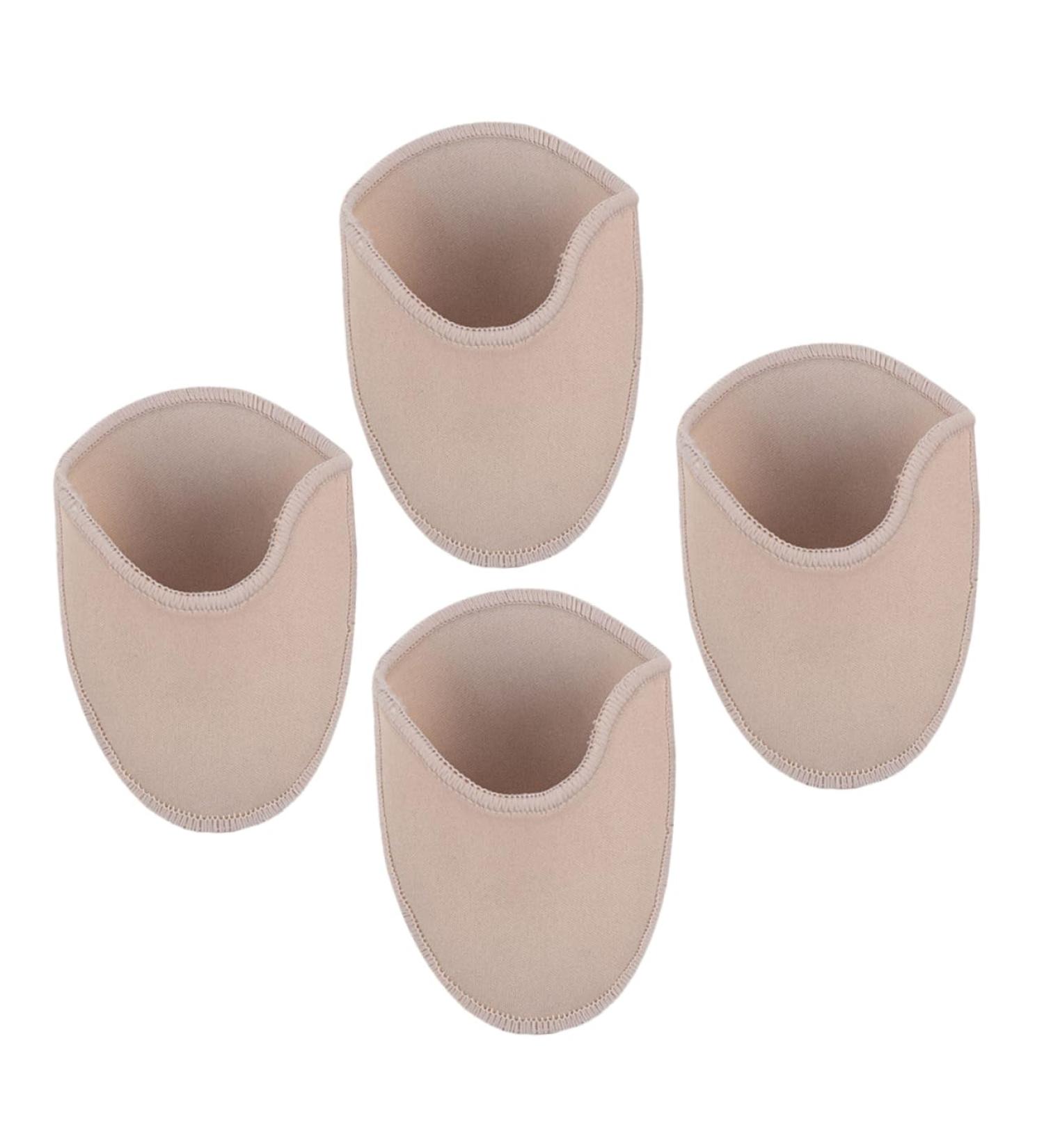 2 Pairs Ballet Toe Protectors - Cushioned Pointe Shoe Covers & Forefoot Relief Pads for Women - Buy Online on GoSupps.com
