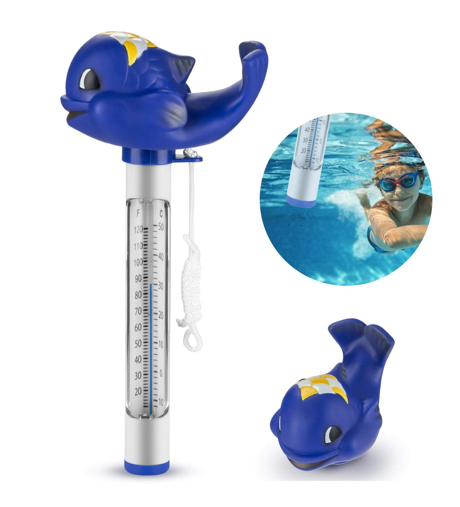 Formizon Floating Pool Thermometer | Break-Resistant Water Temperature Gauge for Pools Spas & Aquariums - Accurate & Durable - Buy Online on GoSupps.com