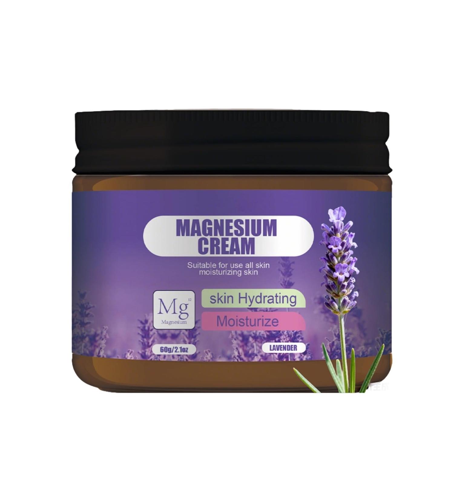 Lavender Sleep Cream for Restless Legs Leg Cramp Relief & Muscle Relaxation Bedtime Lotion for Adults & Kids - Buy Online on GoSupps.com