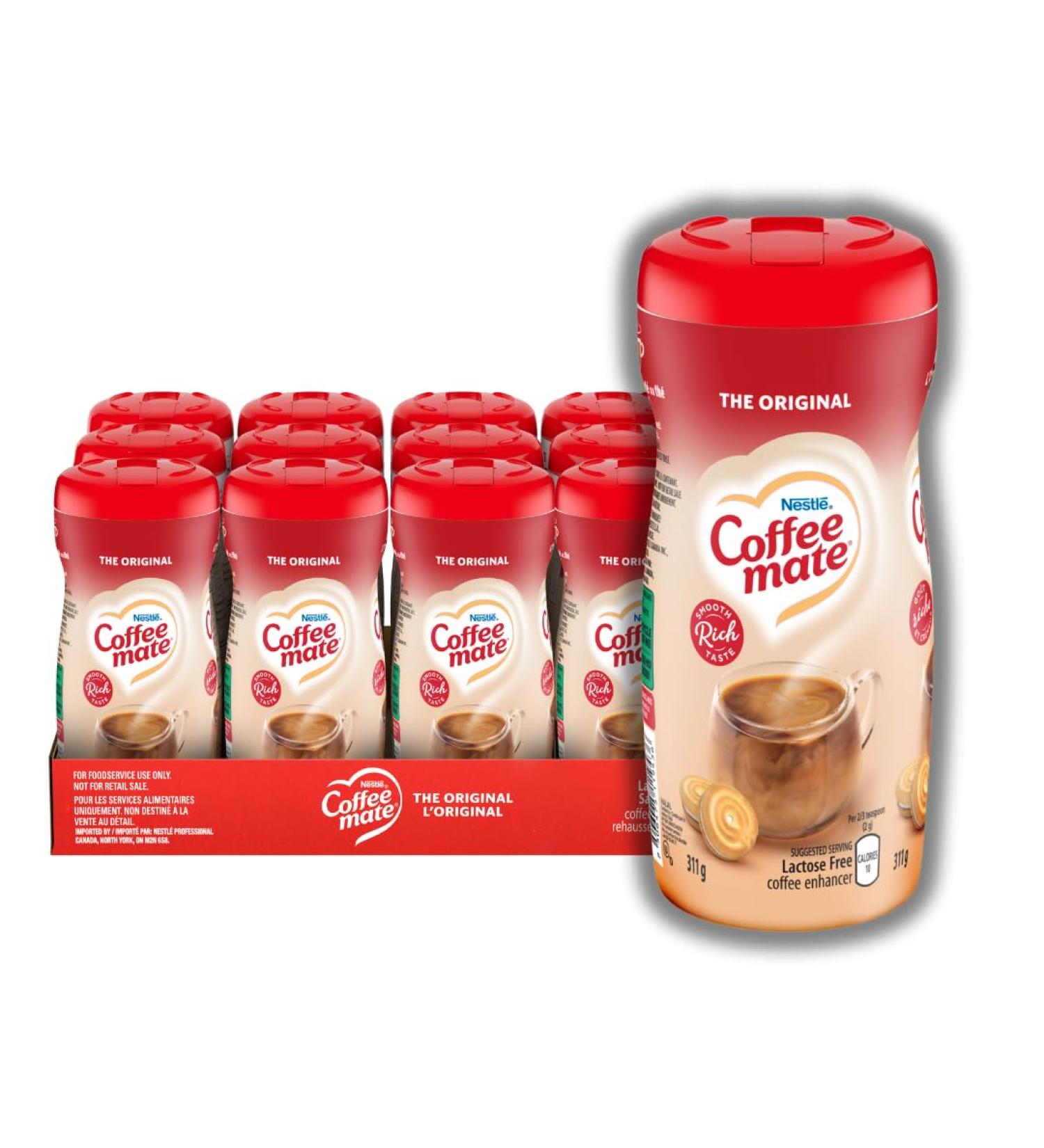 COFFEE MATE Original Coffee Creamer Coffee Creamer Powder Case of 12 (311g each) 100% Lactose Free Kosher Easy to Store - Buy Online on GoSupps.com