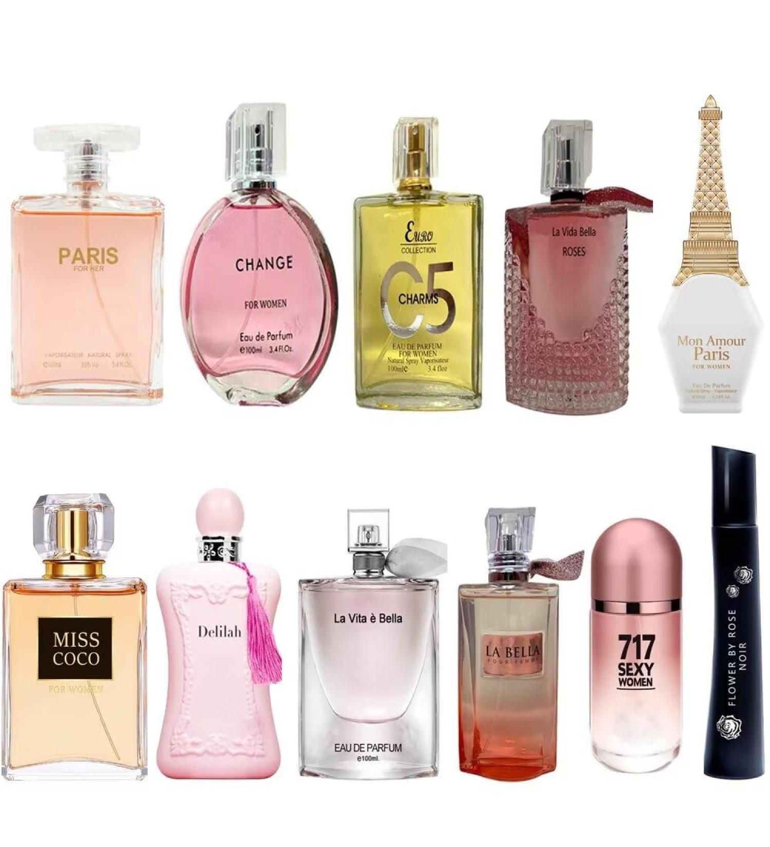 Eau de Parfum Spray for Women Wonderful Gift Gourmand Fragrance Daytime and Casual Use for all Skin Types a Classic Bottle 3.4 Fluid Ounce(Random 5PCS) Random 3.4 Fl Oz (Pack of 5) - Buy Online on GoSupps.com