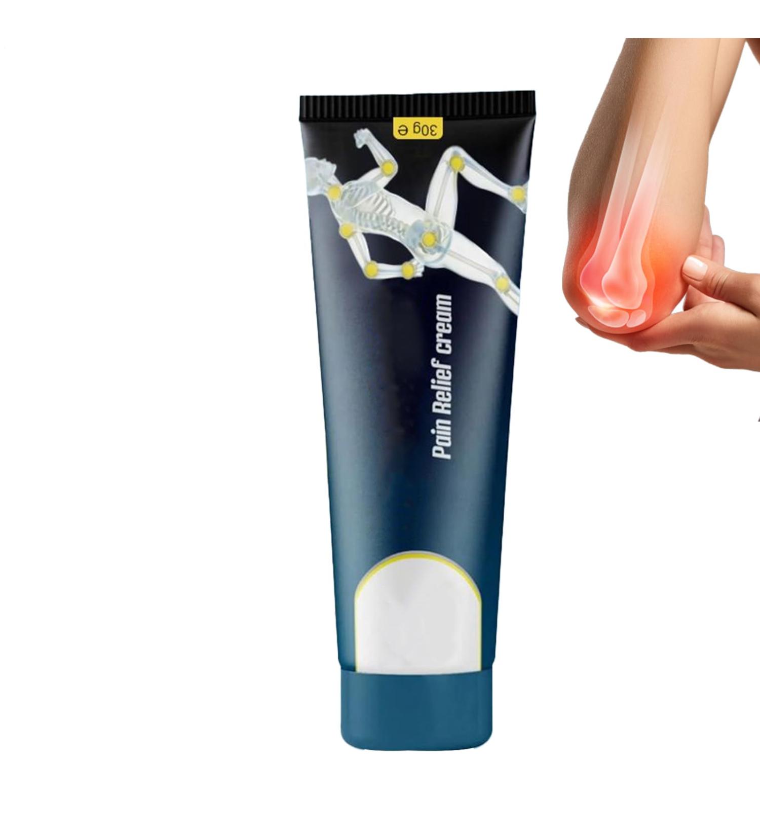 Cr me De Soins Des Genoux 30g Relaxation Post-Entra nement | Gel Massage pour Articles et Muscles | pour Coudes Pieds Jambes Poignets Dos paule Hommes Femmes Adultes Personnes - Buy Online on GoSupps.com