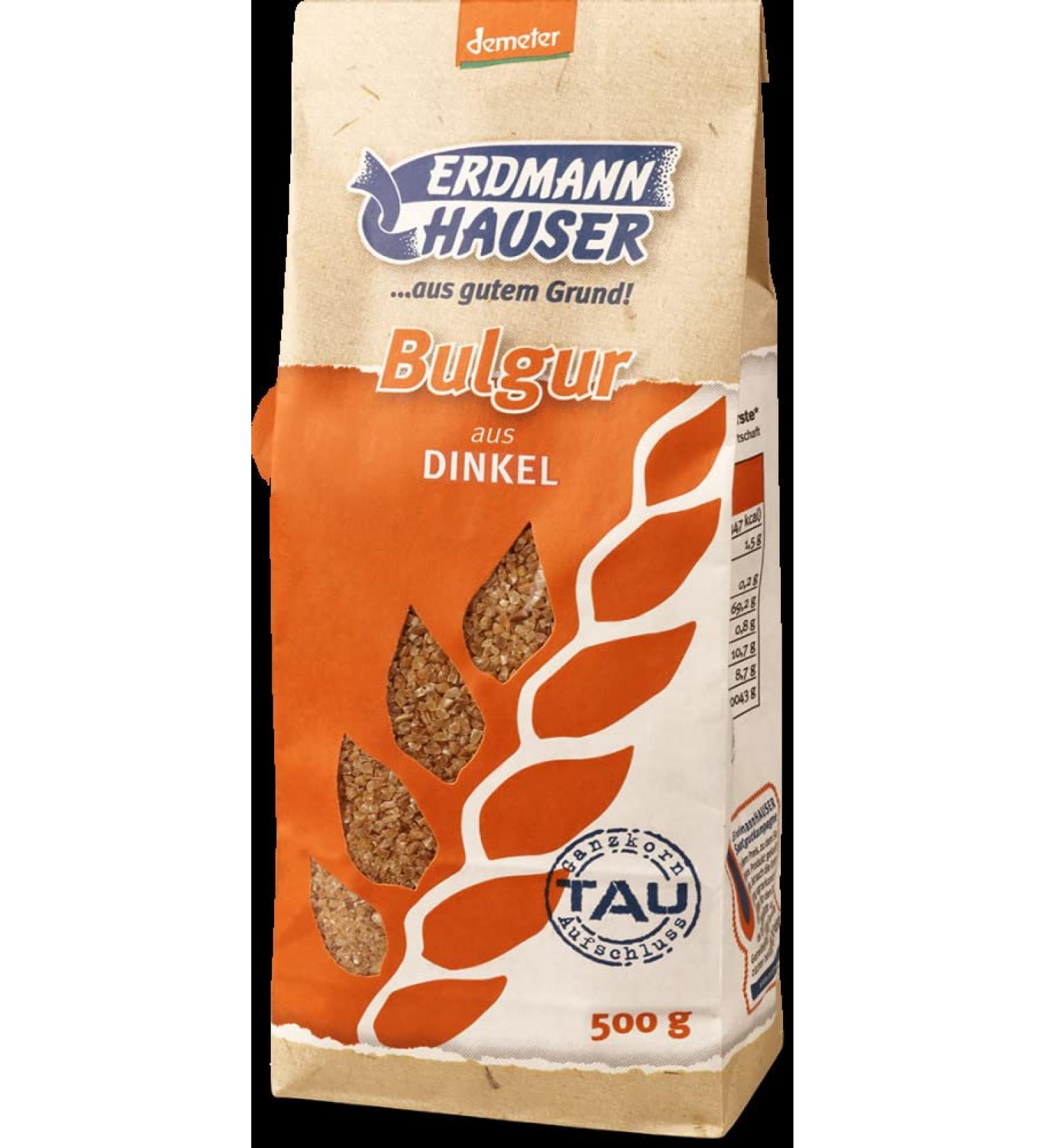 ErdmannHAUSER Grain Products Organic Bulgur from Spelt (2 x 500 gr)