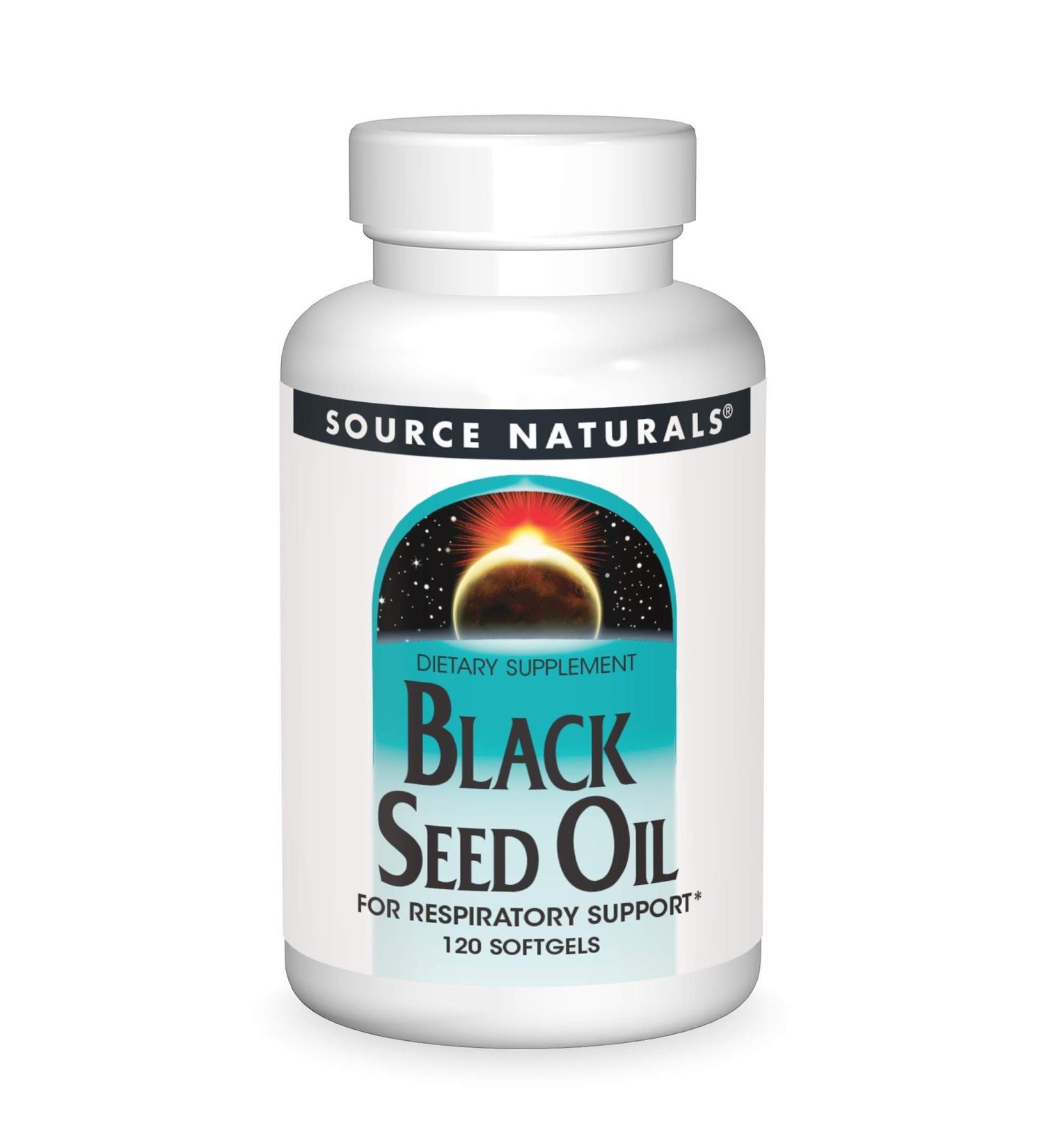 Source Naturals Black Seed Oil 120 Softgels - Pure & Potent Natural Supplement - Buy Online on GoSupps.com