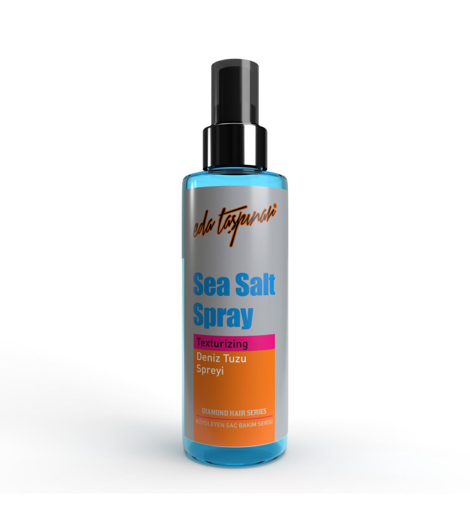 Eda Taspinar Sea Salt Hair Spray Improves Hair Texture & Volume Beachy Waves Defines Curls Absorbs Excess Oil All Eyes On You! (150 ml/5.07 fl oz) 1 Pack - Buy Online on GoSupps.com