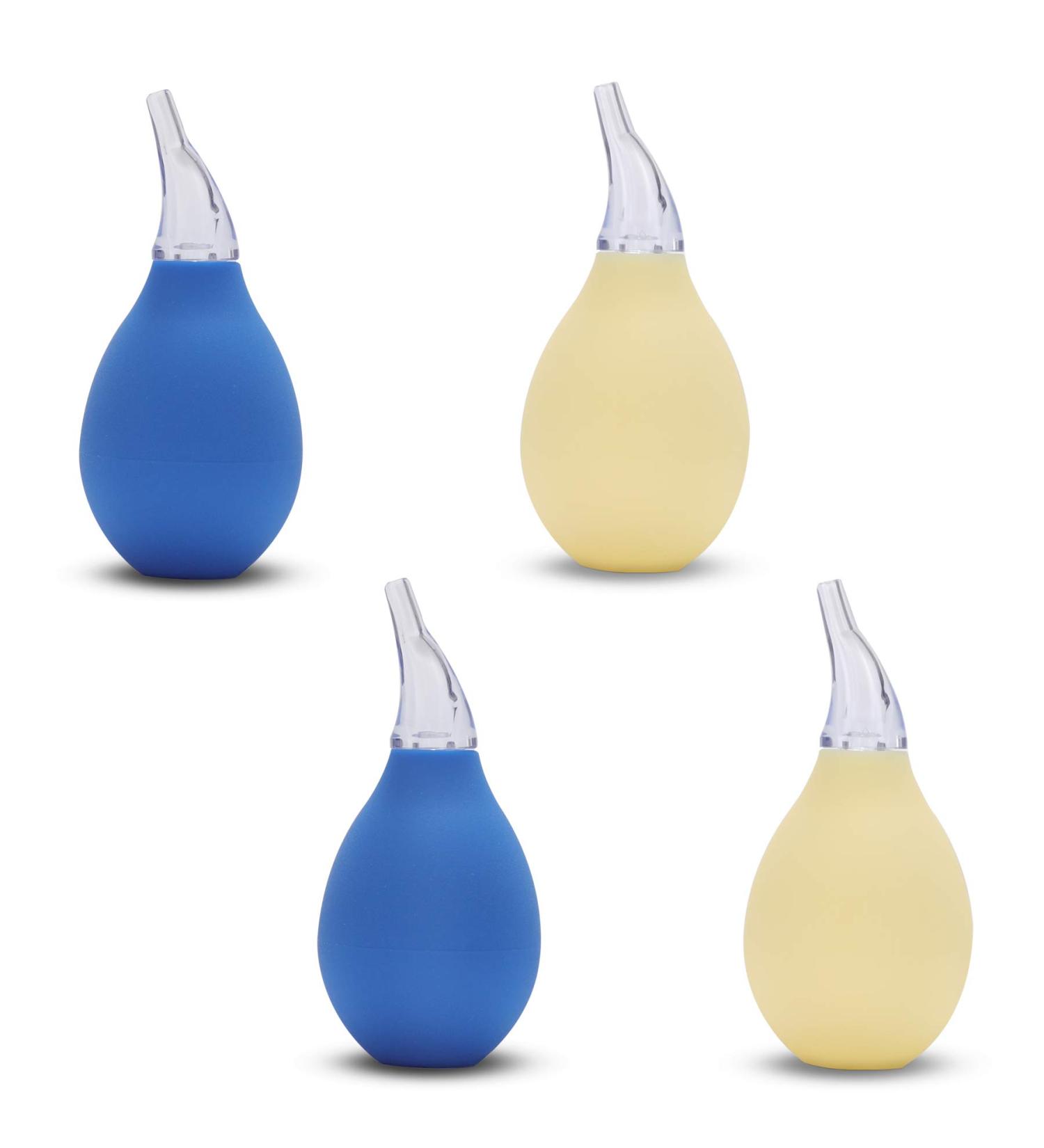 Lamoutor 4Pcs Premium Baby Nasal Aspirator - Safe Nose Suction Bulb for Infants - Buy Online on GoSupps.com