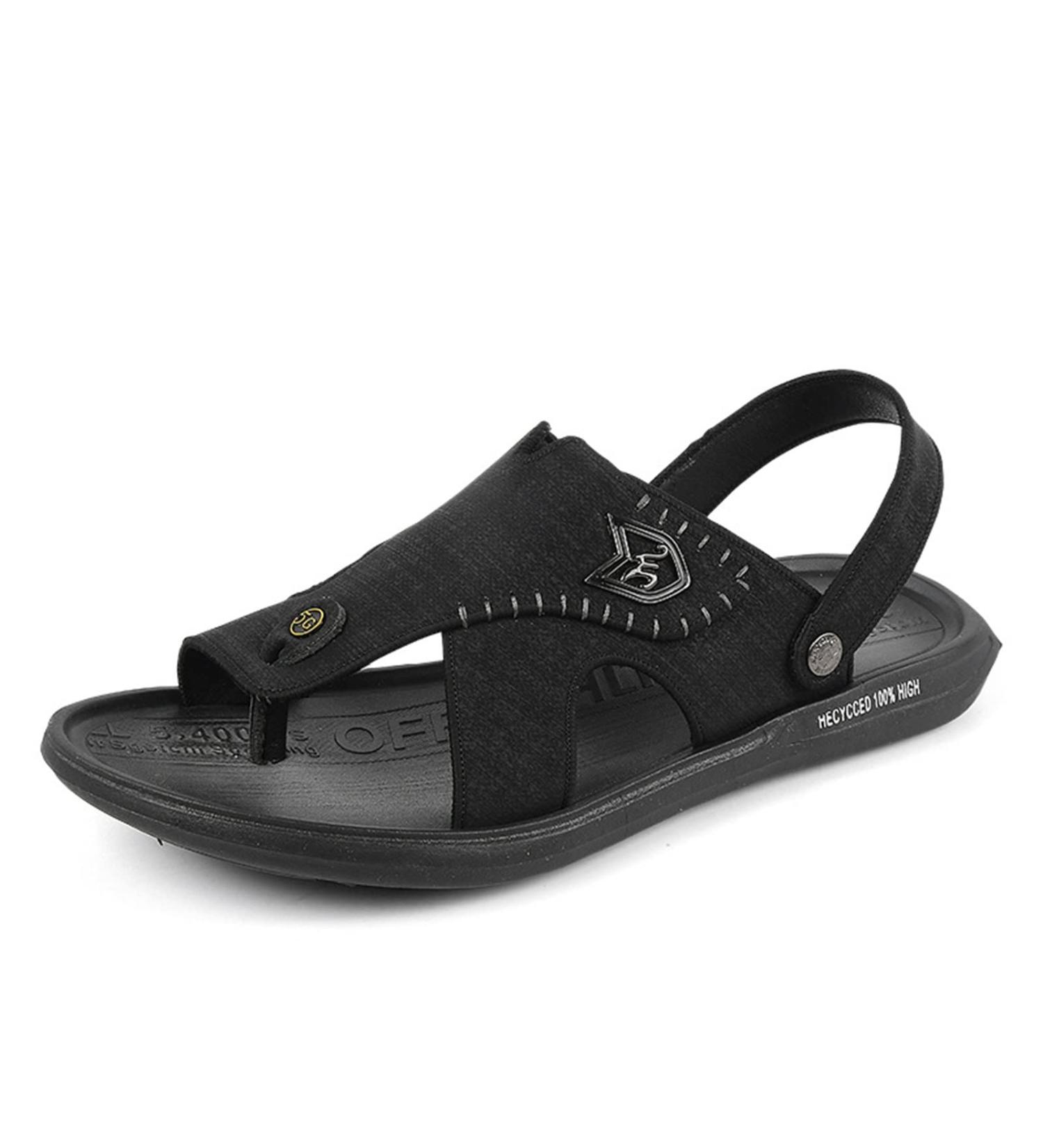 Orthopedic Man Bunion Corrector Sandals with Toe Separator - Black Size 10 - Buy Online on GoSupps.com