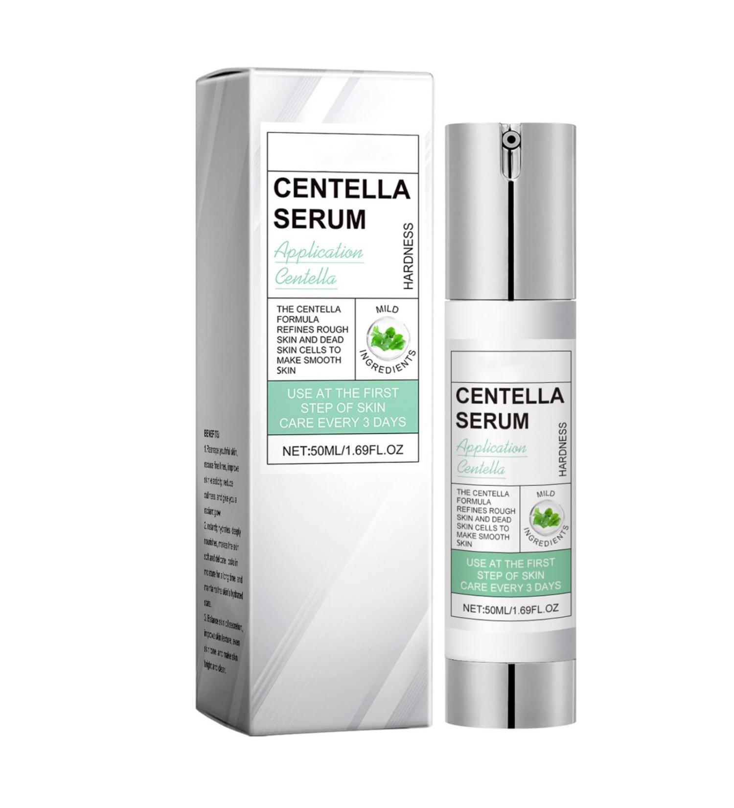 Centella Asiatica Hydrating Serum - Face Serum for Women - Face Serum with Hyaluronic Acid - Calming & Soothing Serum Face - Moisturizing Smoothing Firming Skincare Serum - Buy Online on GoSupps.com