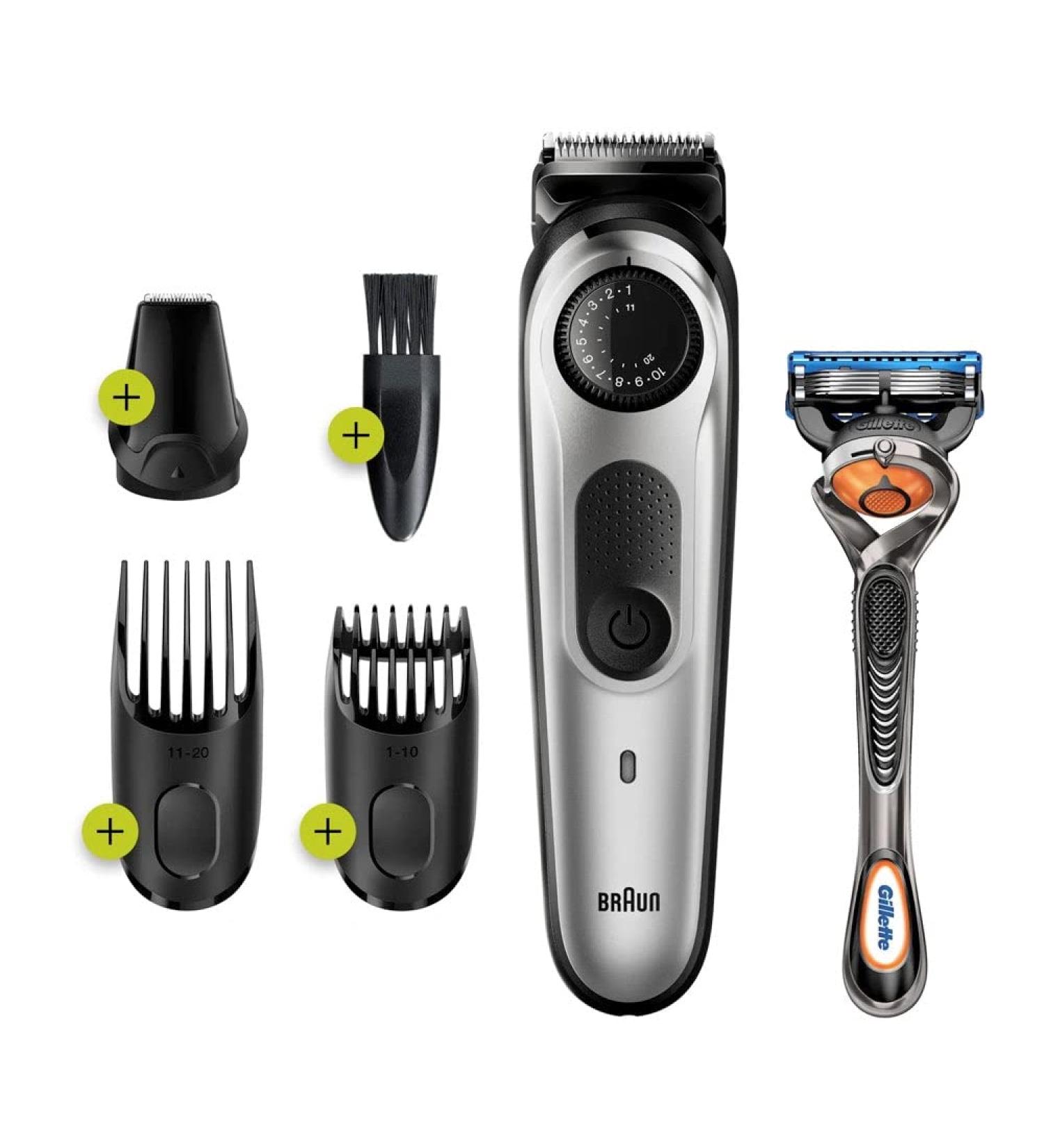 Buy Braun BT5260 Beard and Hair Trimmer - 39 Length Settings - Black/Silver Metallic - International Shipping Available - Buy Online on GoSupps.com