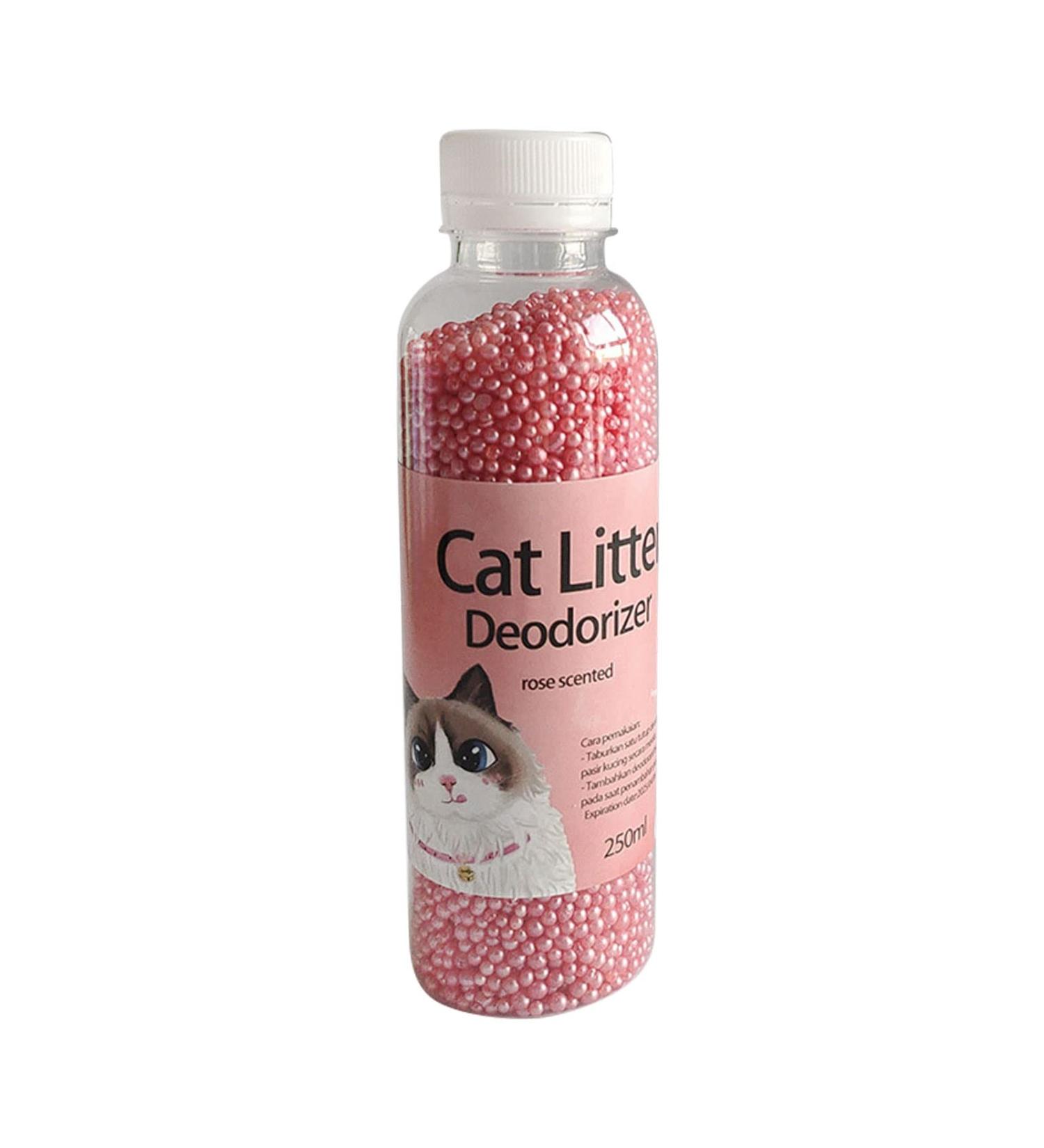 227ml Cat Toilet Odor Remover | Pet Deodorizer Pearls with Activated Carbon | Safe & Effective Odor Removal - Buy Online on GoSupps.com