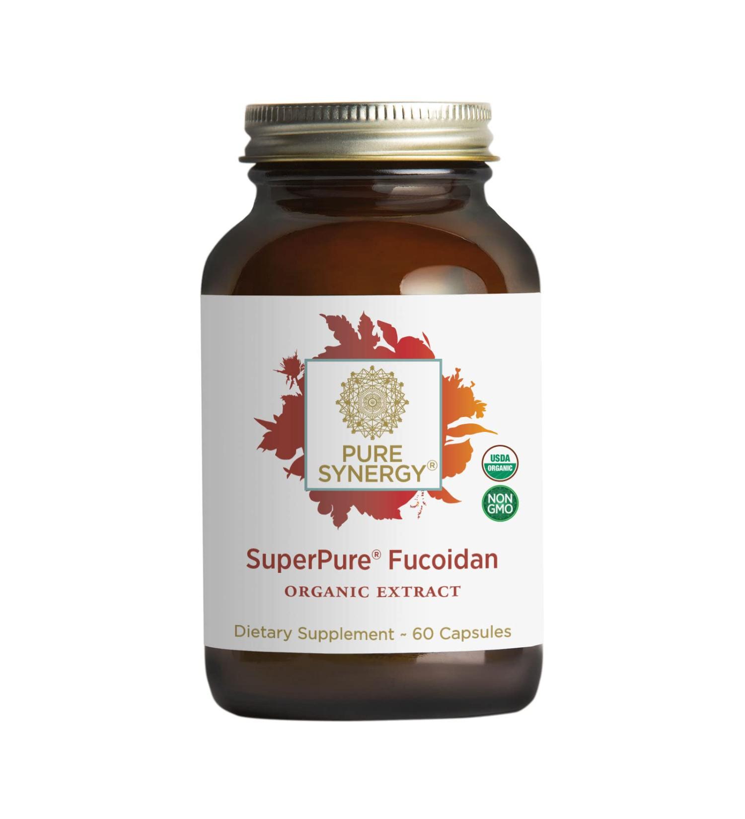 Pure Synergy SuperPure Fucoidan Capsules - 60 Count for Enhanced Immune Support - Buy Online on GoSupps.com