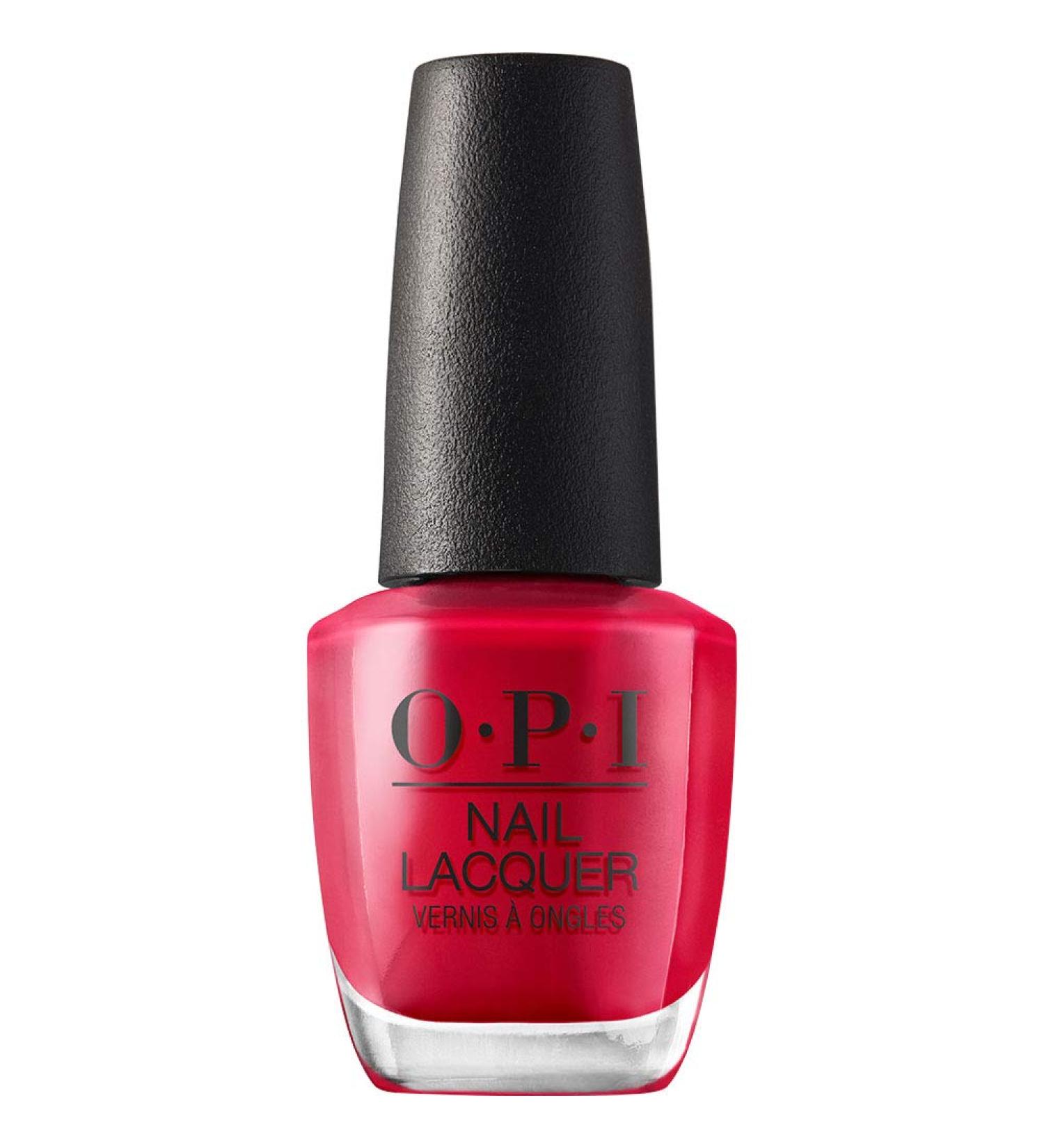 Buy OPI Nail Lacquer by Popular Vote - Opaque Dark Red Crème | Chip Resistant Nail Polish from Washington DC Collection - International Shipping Available - Buy Online on GoSupps.com