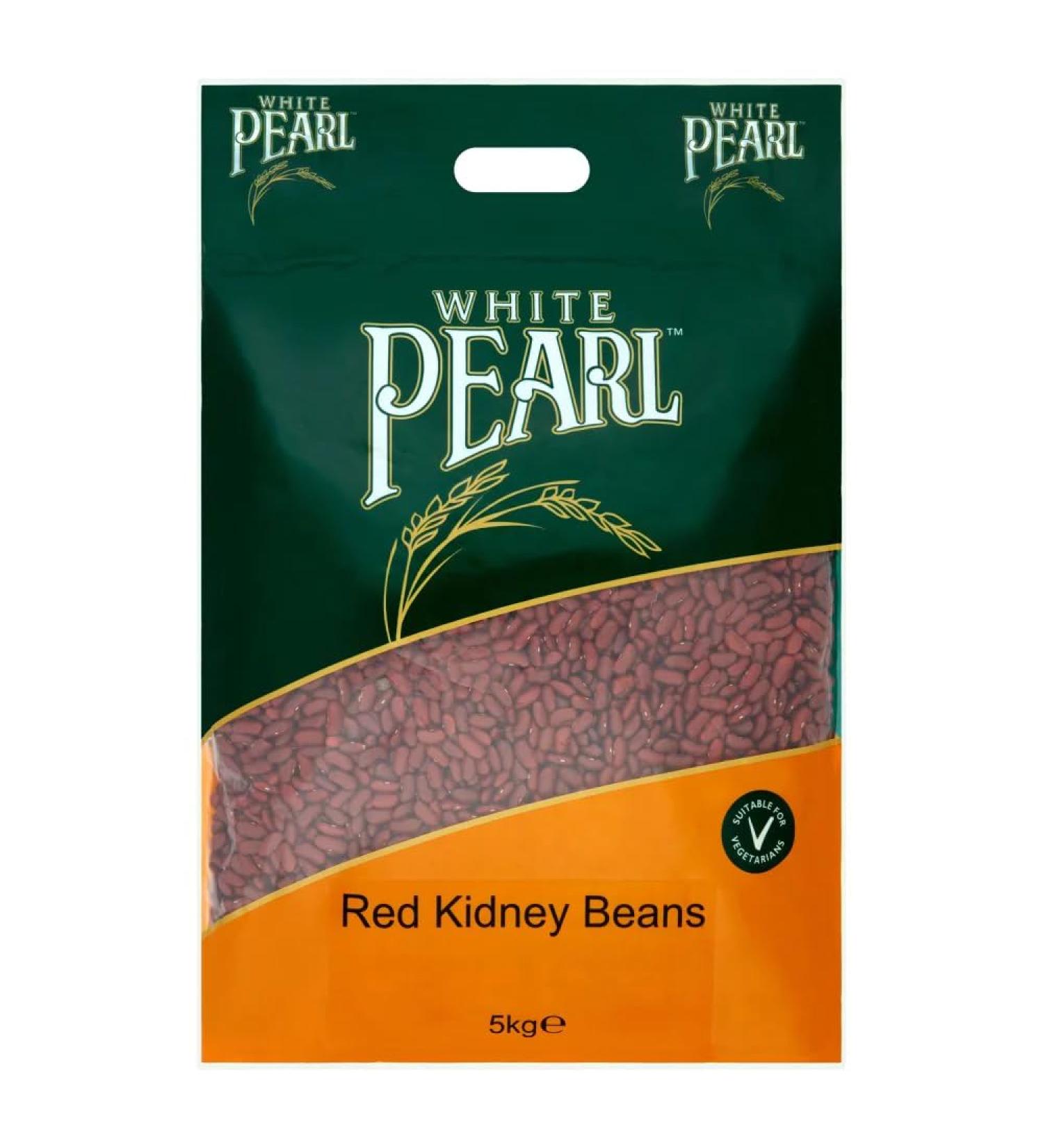 White Pearl Red Kidney Beans 5kg-Food