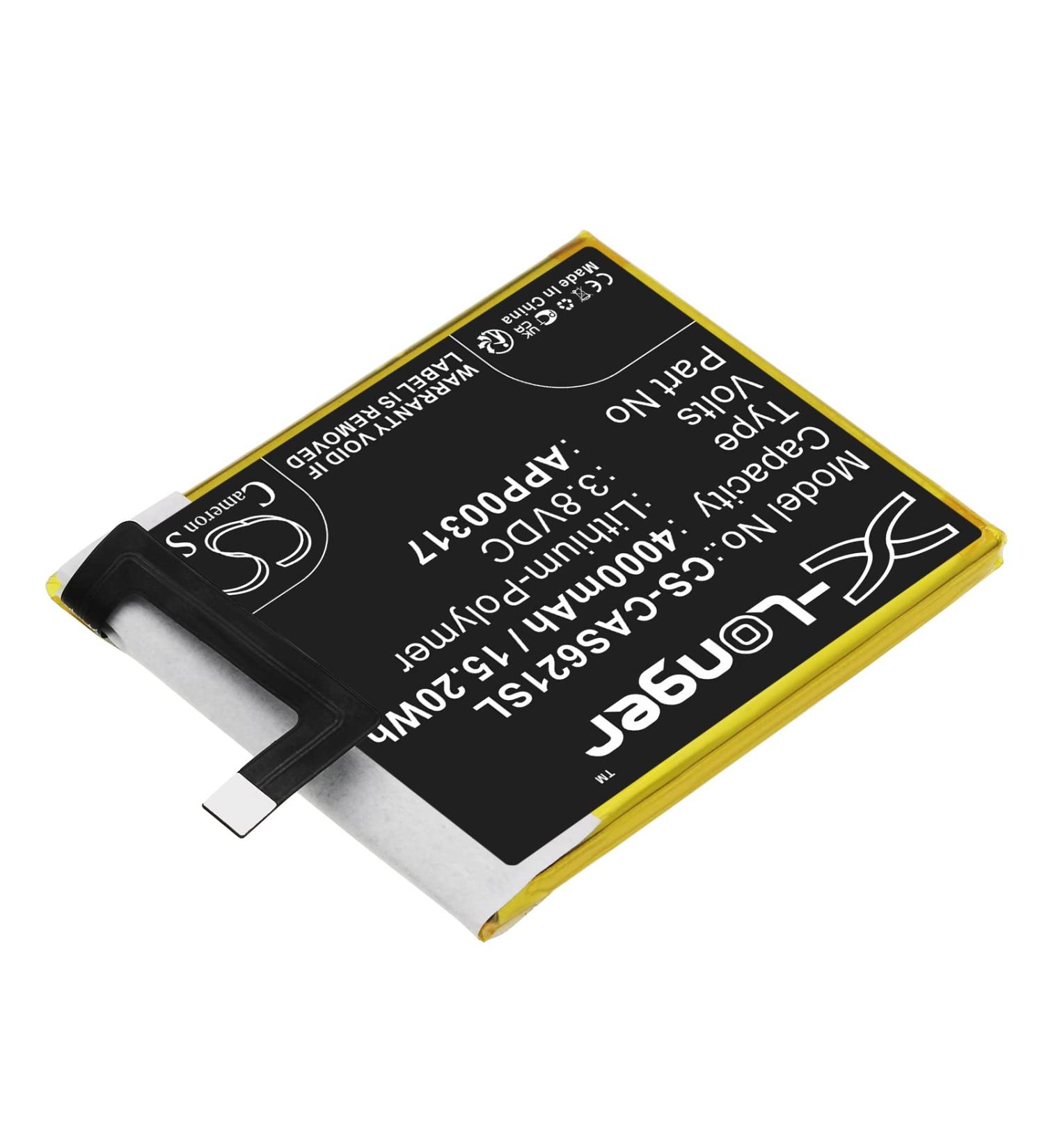 Replacement Battery for Caterpillar S62 Pro - APP00317 4000mAh/3.8V | International Shipping Available - Buy Online on GoSupps.com