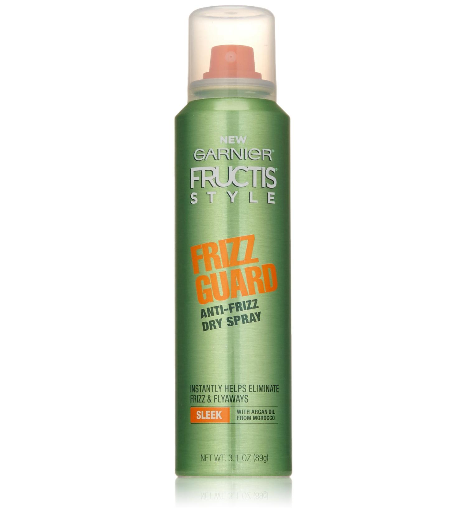 Garnier Hair Care Fructis Style Frizz Guard Anti-Frizz Dry Spray  3.1 Ounce (Pack of 1) 3.1 Fl Oz (Pack of 1) Sleek
