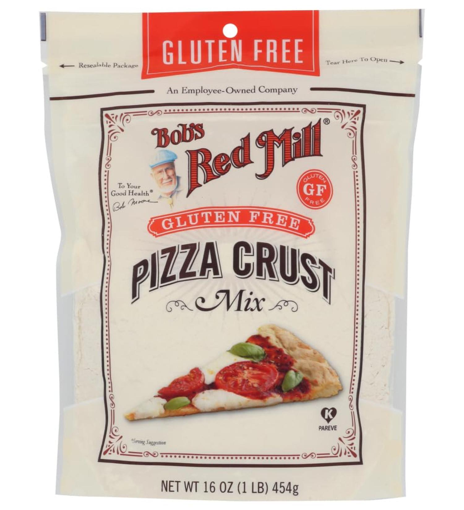 Bob's Red Mill Gluten Free Pizza Crust Mix 454 Grams (Packaging May Vary) - Buy Online on GoSupps.com