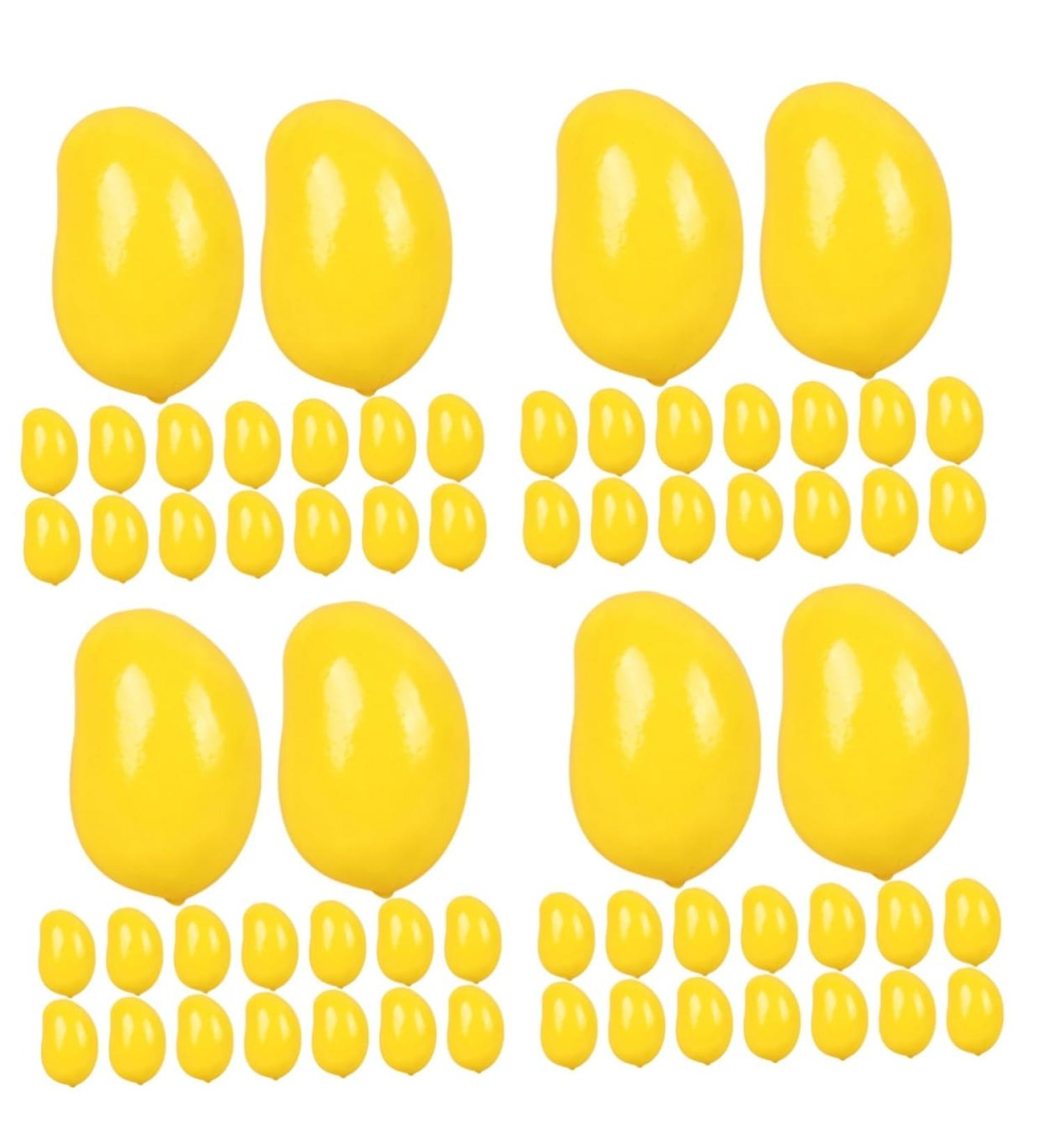 Vaguelly 120 pcs Mangos Miniature Mango Models Props Artificial Adornments Mini Lifelike False Fake Fruits - Buy Online on GoSupps.com