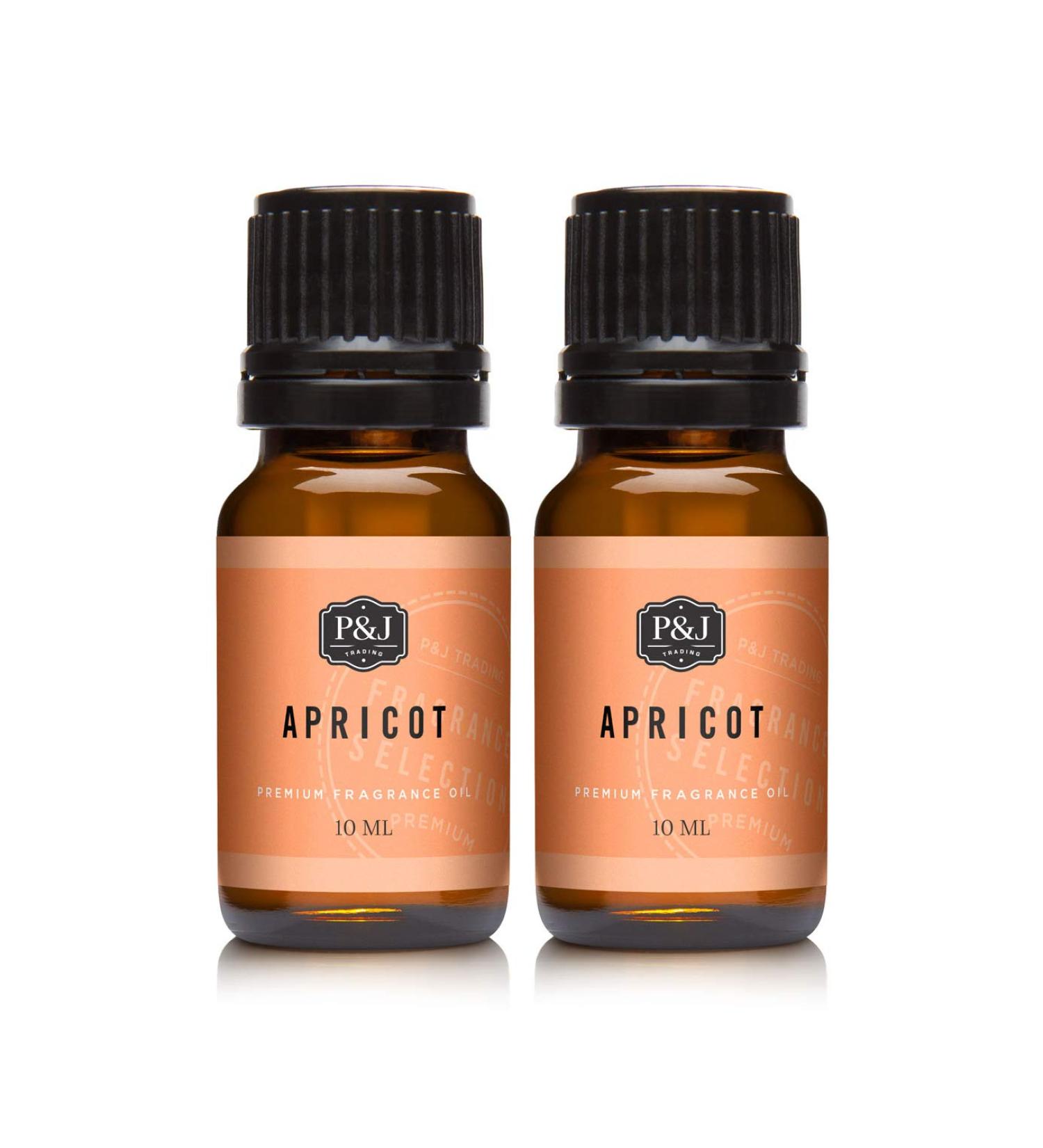 P&J Trading Fragrance Oil | Apricot Oil 10ml 2pk - Candle Scents for Candle Making, Freshie Scents, Soap Making Supplies, Diffuser Oil Scents - Buy Online on GoSupps.com