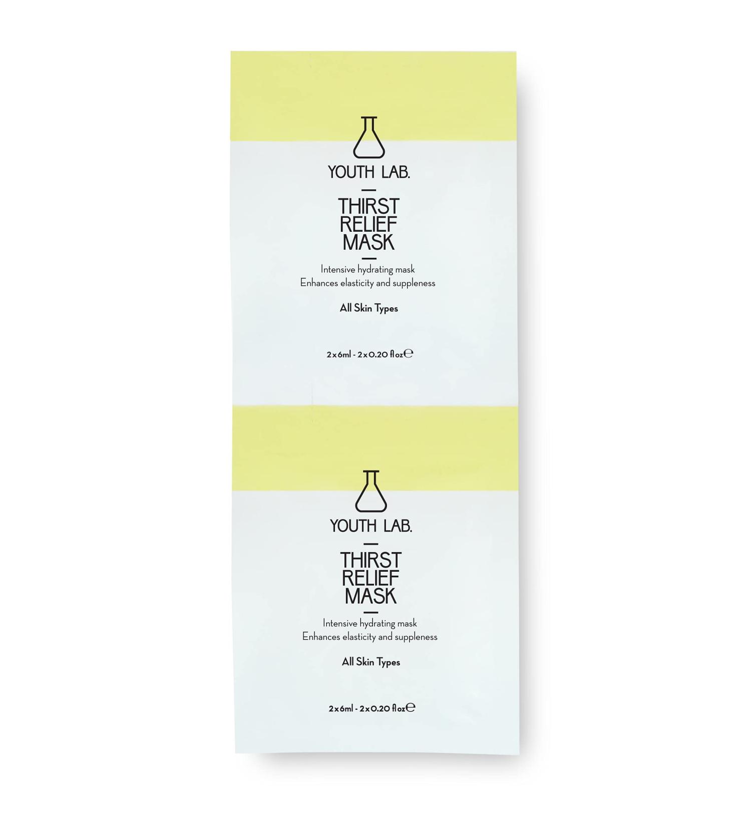 YOUTH LAB. Youth Lab. Thirst Relief Moisturising Mask 2 x 5 ml