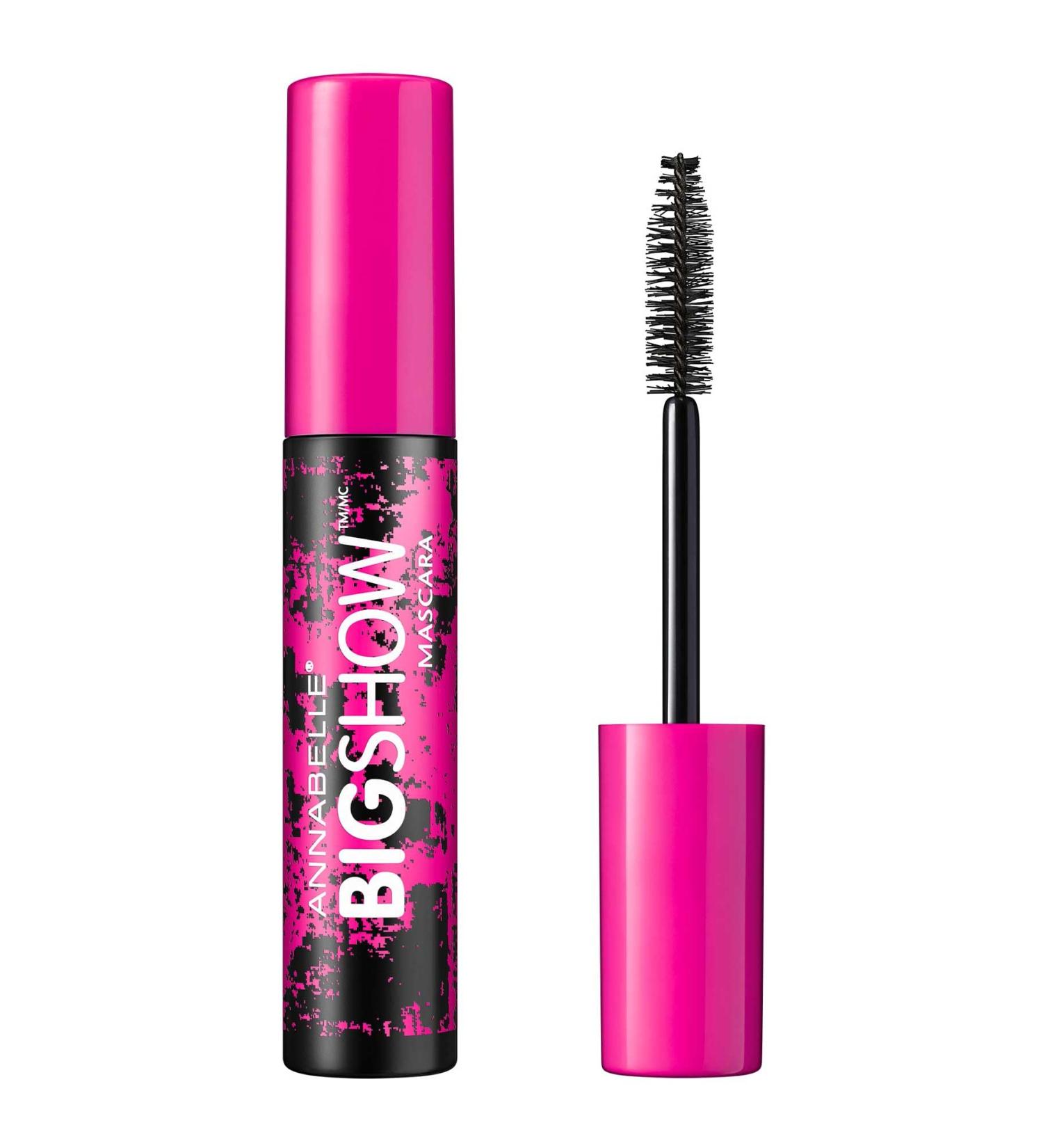 Annabelle Bigshow Mascara Black Ultra-Volumizing and Dramatic Look Clump-Free Brush Cruelty-Free Hypoallergenic 10 mL - Buy Online on GoSupps.com