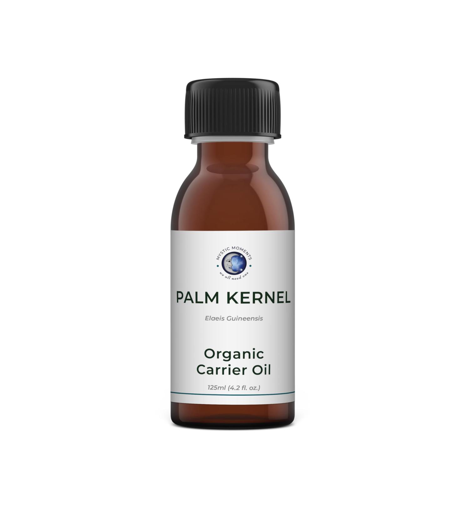 Buy Mystic Moments Organic Palm Oil (Kernel) Carrier Oil 125ml - Pure Natural & Vegan for Hair Face Nails Aromatherapy & Massage - GVO-Free - Buy Online on GoSupps.com