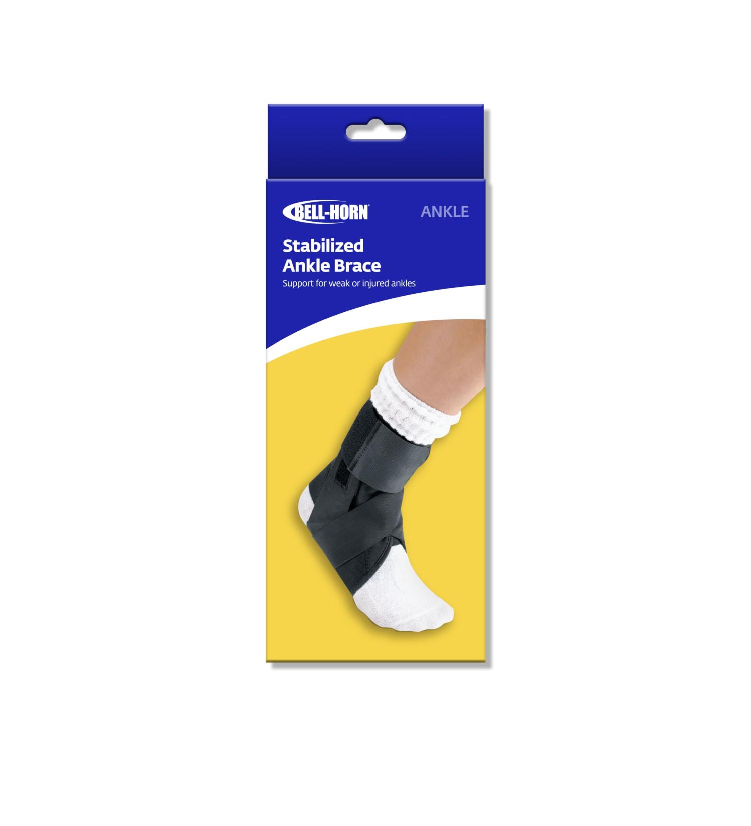 Stabilizing Ankle Brace in Black Size: Large