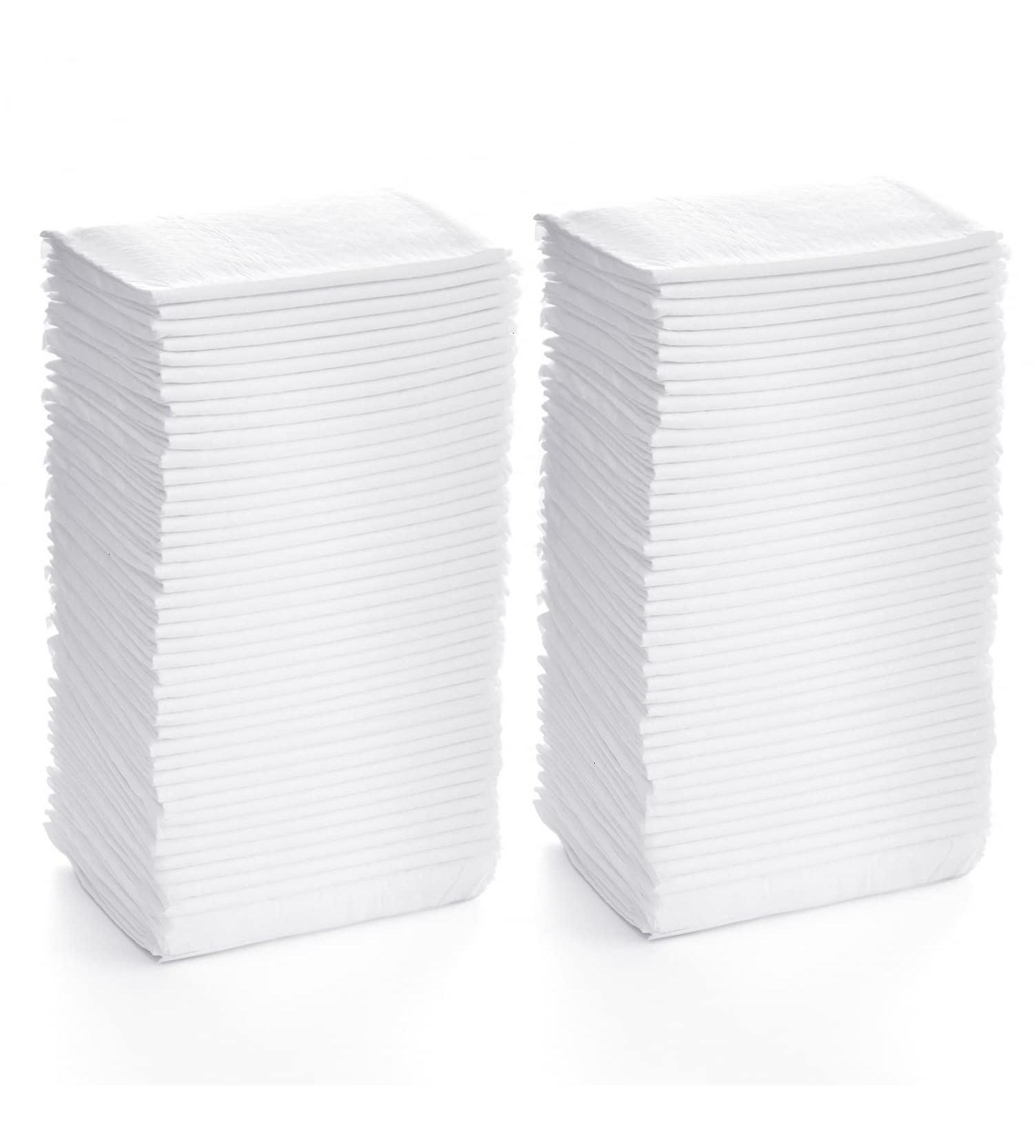 Rocinha Diaper Changing Pad Liner 24x17 Inches, Super Soft Disposable Pads for Baby, 50 PCS White - Ideal for Changing Table and Bed - Buy Online on GoSupps.com