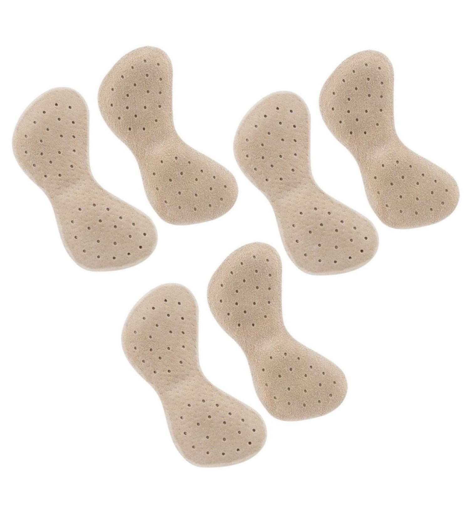 FRCOLOR 6 Pairs Anti-Wear Stickers | Heel Grips & Cushions for Women's Shoes | Comfort Inserts for Mules Pumps & High-Heel Boots | Sweat Absorbent - Buy Online on GoSupps.com
