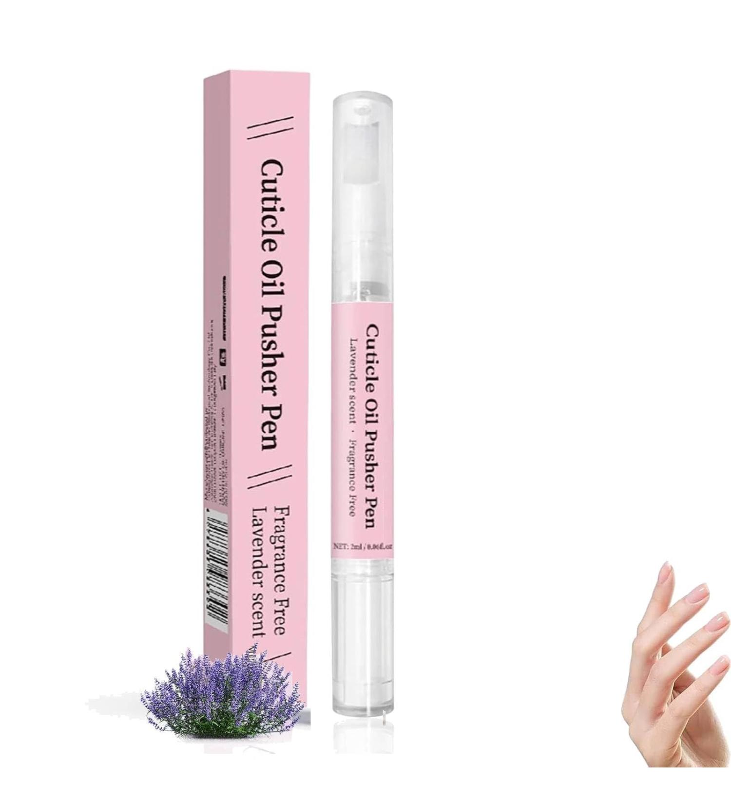 Sassytips Ceramic Cuticle Pusher Oil Pen For Nails Sassytips Cuticle Remover for Dry & Damaged Nails Repousse Cuticule Ongle 2ml Rose/Lavender Nails Care Pen Moisturize Strengthen Brighten (1) - Buy Online on GoSupps.com