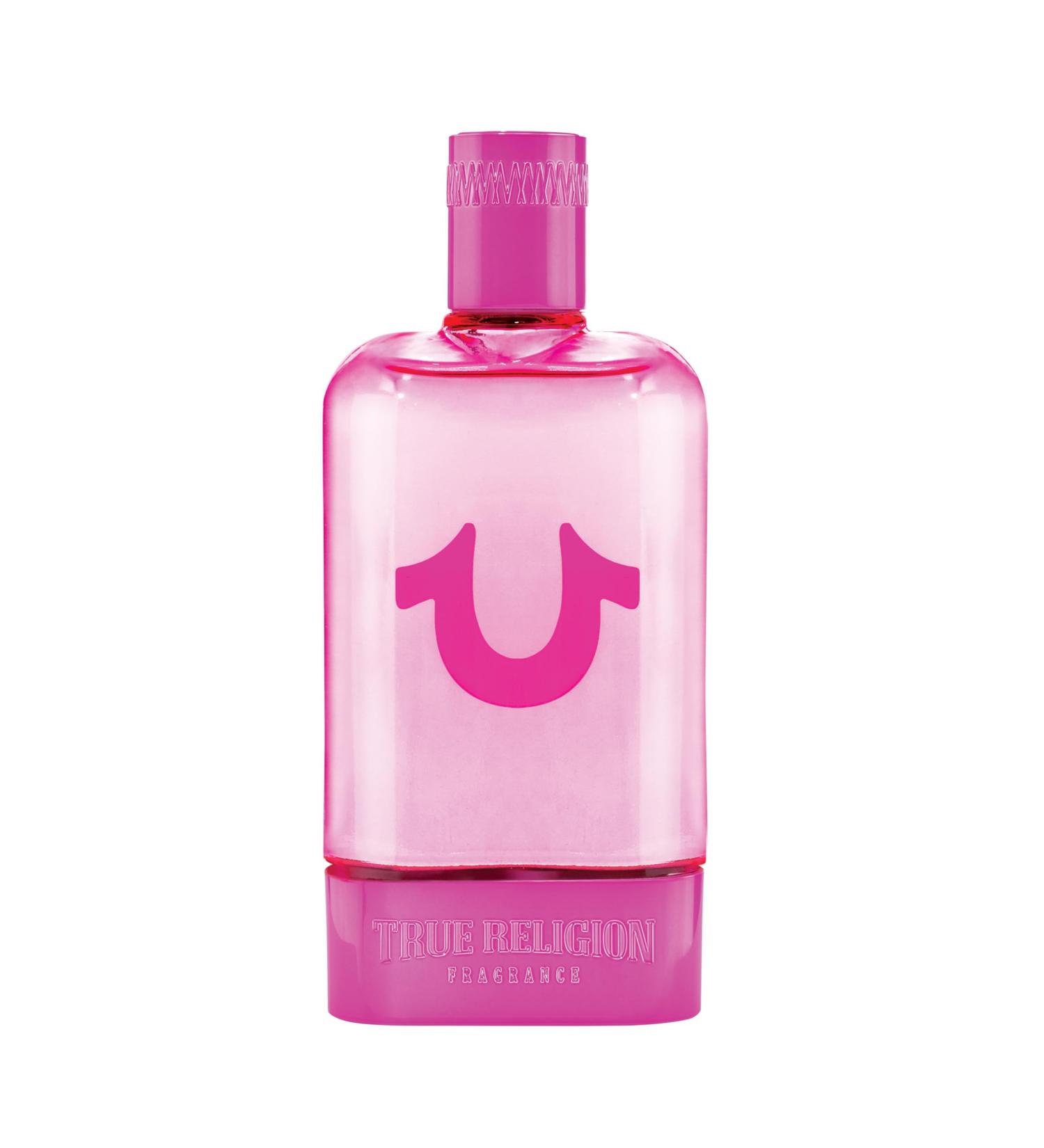 True Religion for Women 3.4 fl oz Eau de Parfum - pink fruity floral warm white currant watermelon pink lemon lotus pink peony magnolia musk warm woods creamy amber 3.4 Fl Oz (Pack of 1) - Buy Online on GoSupps.com