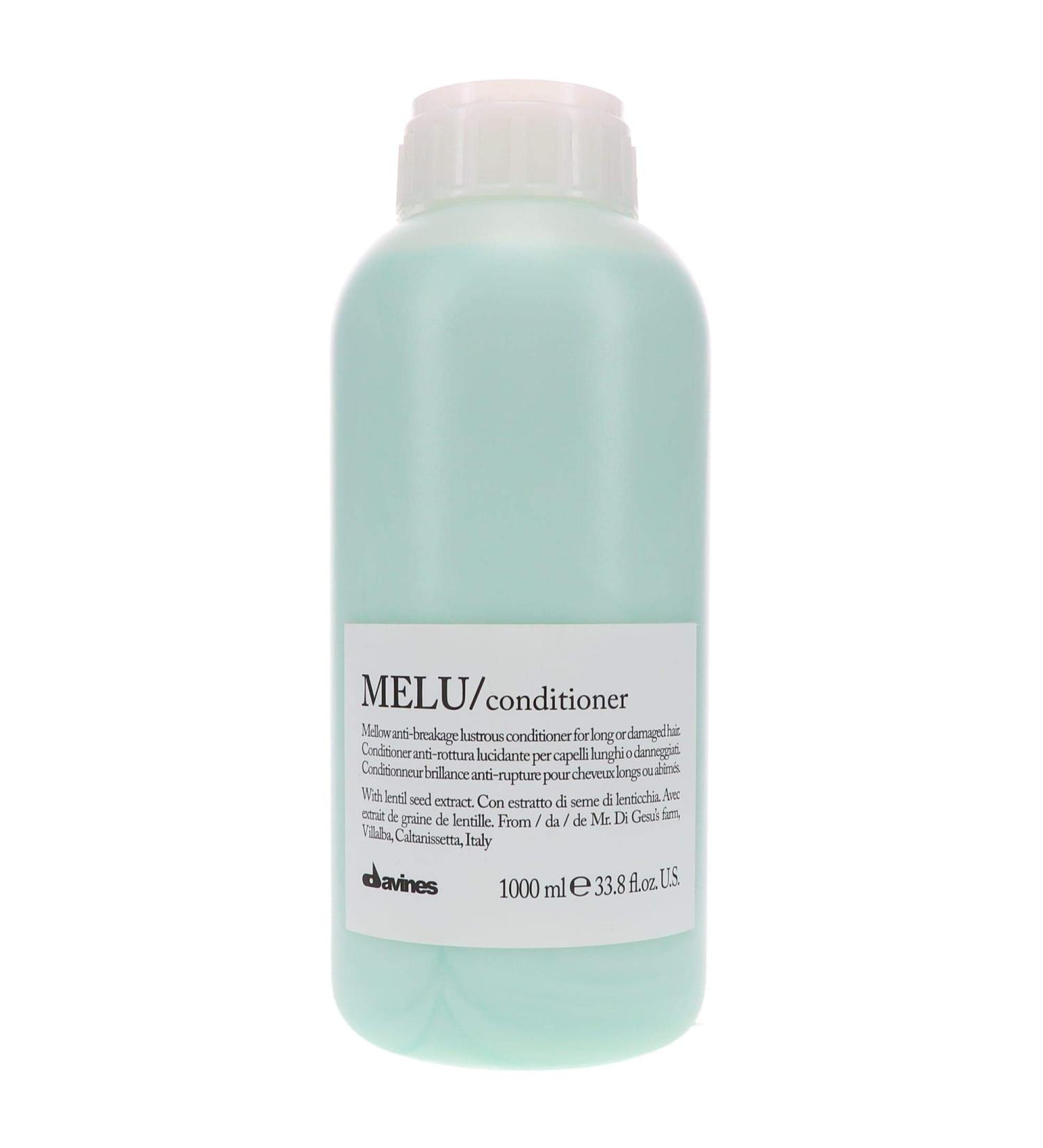 Davines Melu Mellow Conditioner Repair Shine Brittle Hair For long or damaged hair 1000 ml - Buy Online on GoSupps.com