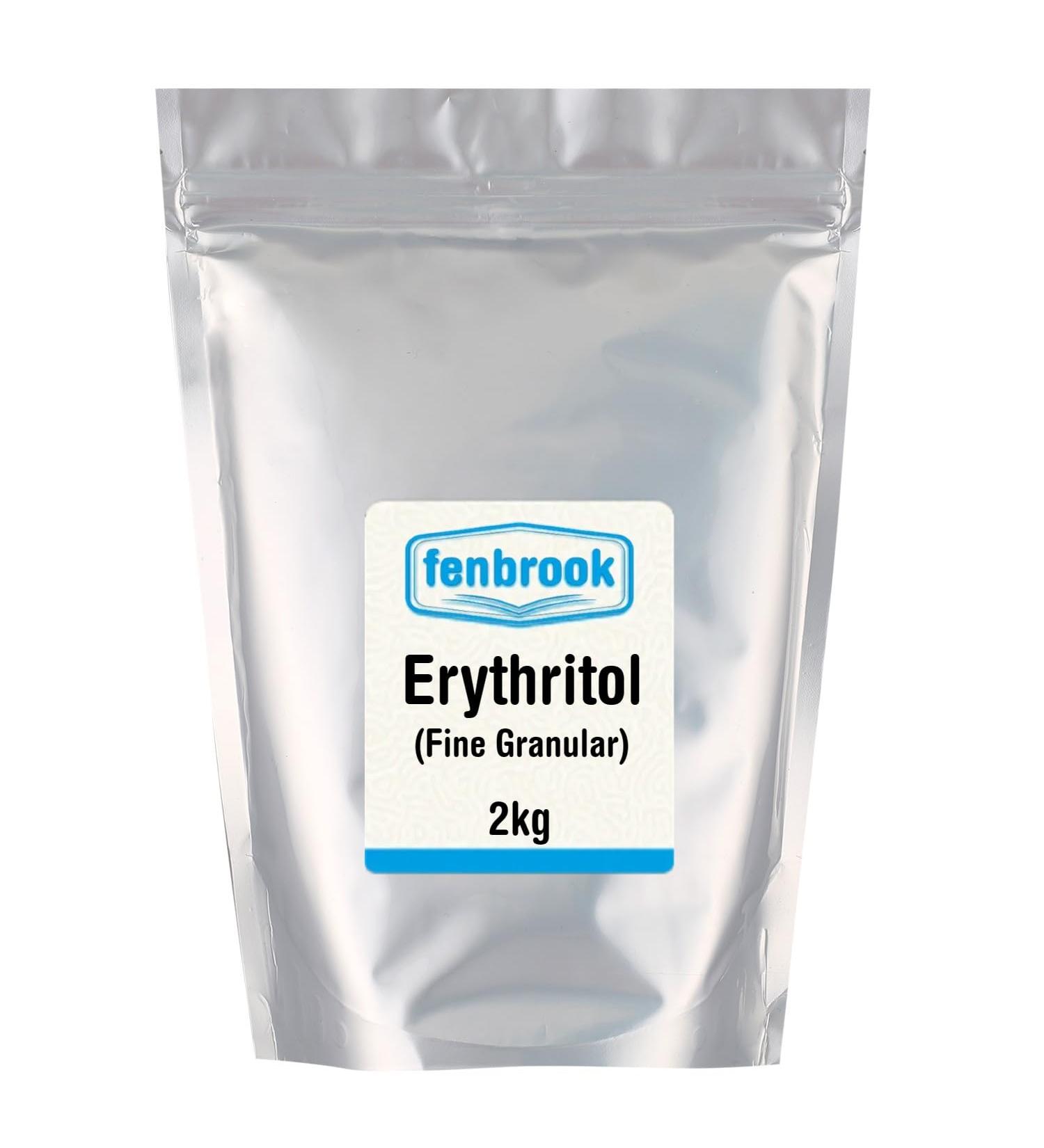 Erythritol Sweetener Natural Alternative to Sugar 2kg by Fenbrook