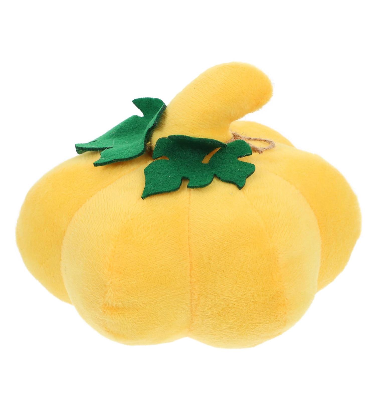 OUNONA Fabric Pumpkin Halloween Decor Halloween Pumpkin Decoration Artificial Pumpkin Sculpture Simulation Pumpkin Figurine Cloth Wrapped Pumpkin Decor for Home Crafts Household - Buy Online on GoSupps.com