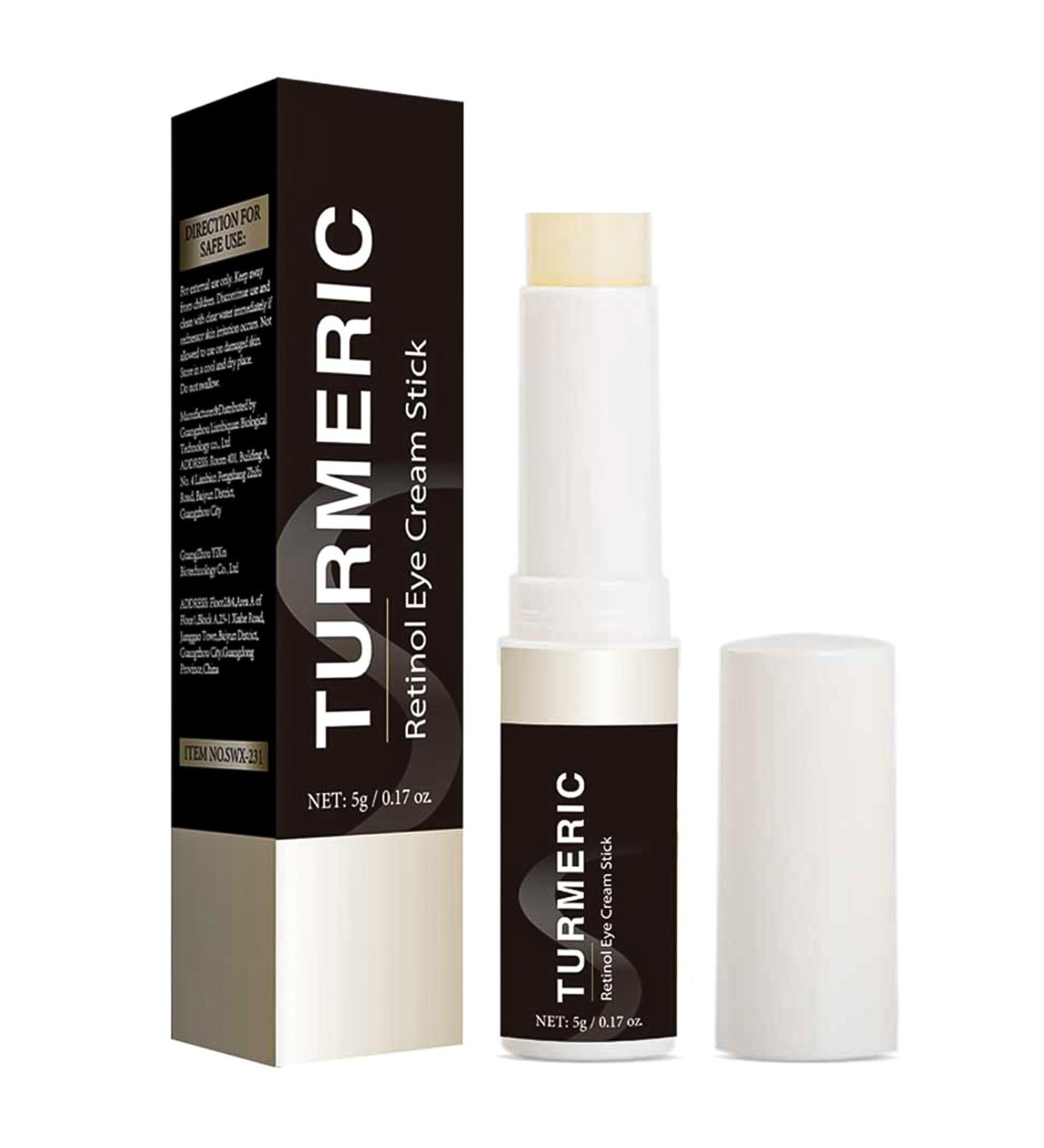 Retinol Eye Cream Stick for Under Eye Bags Eye Balm Moisturizes Hydrating for Dark Circle Wrinkles Undereye care for Women Girl - Buy Online on GoSupps.com