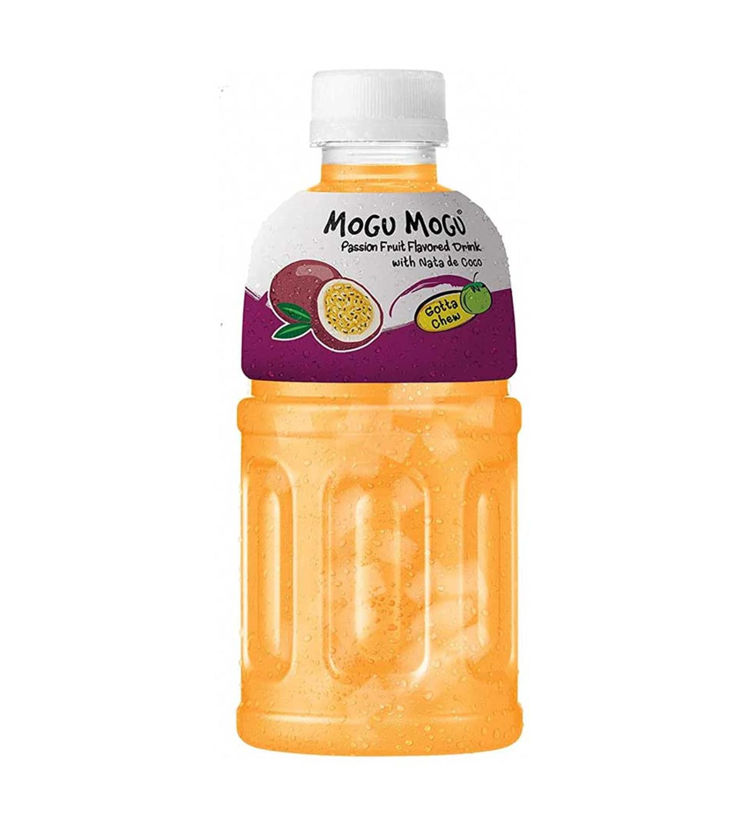 Mogu Mogu 6 bottles Passion Fruit Mogu Passion Fruit 320 ml Asian Food