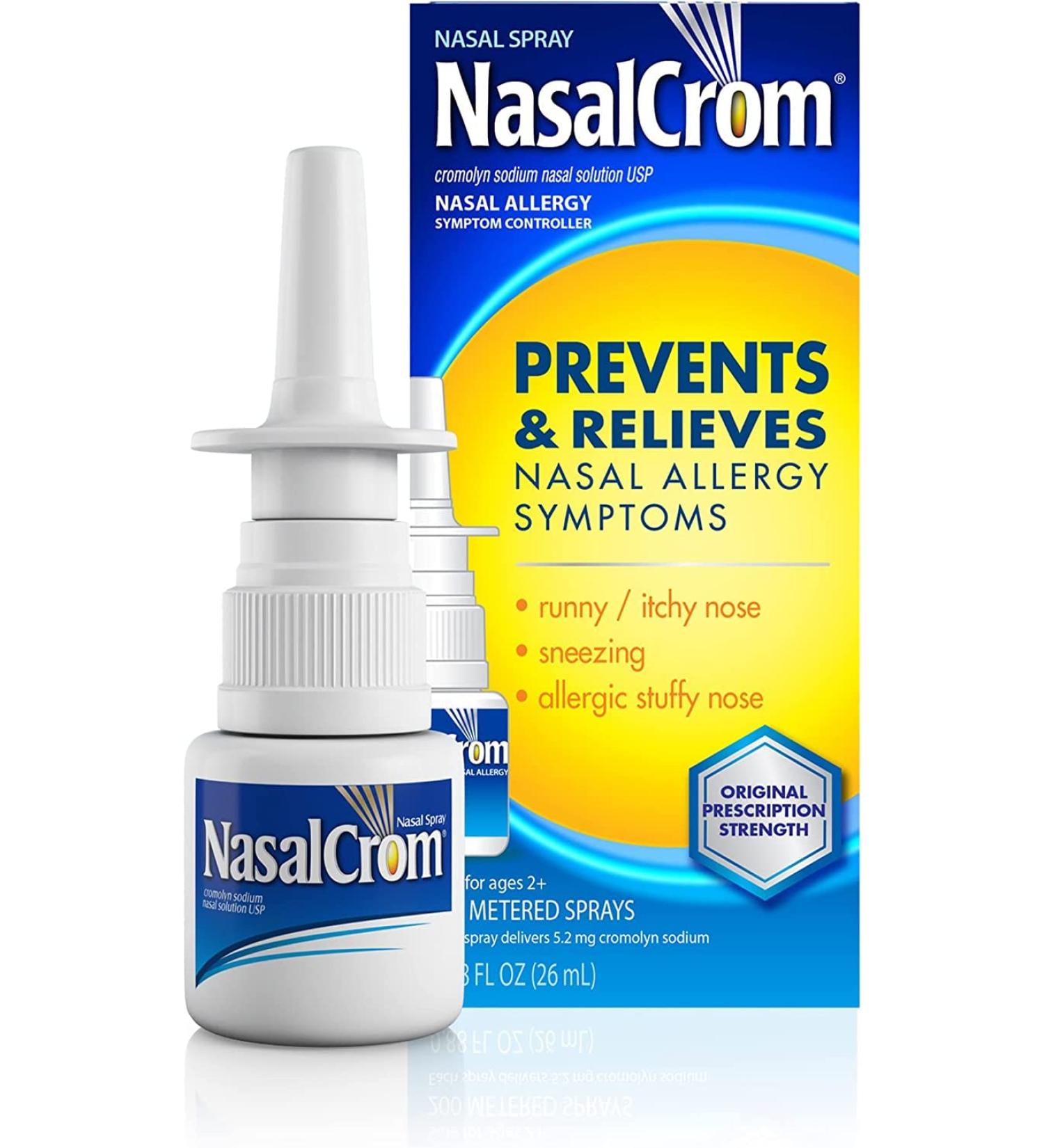 NasalCrom Allergy Spray .88oz - 1 Unit by J&J Sales & Logistics Co (Part no. 46391) - Buy Online on GoSupps.com