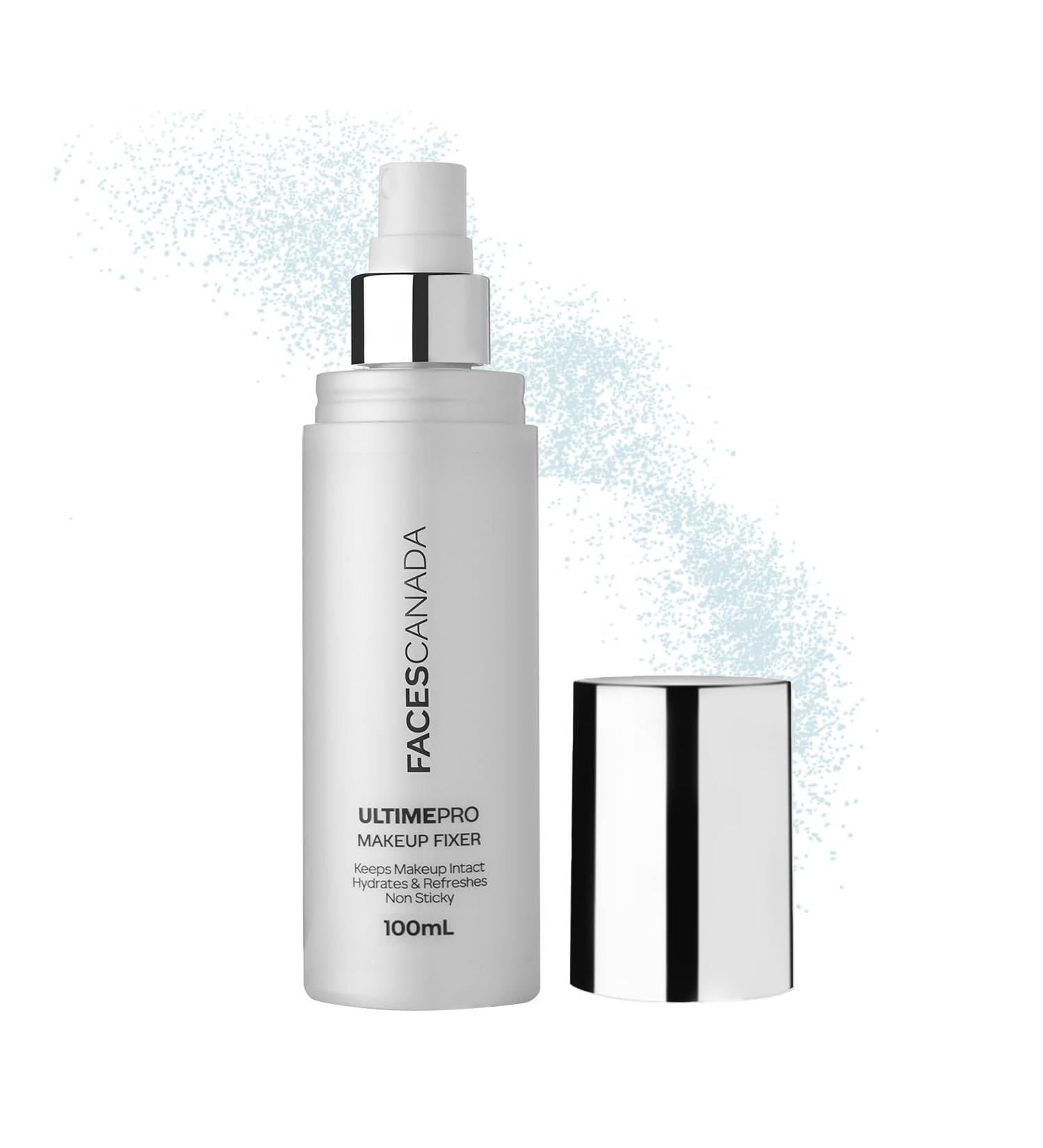 Ultime Pro Makeup Fixer - Long Lasting Setting Spray & Hydrating Facial Mist with Hyaluronic Acid | Lightweight & Non-Sticky | 3.38 Fl Oz (100ml) - Shop Now - Buy Online on GoSupps.com