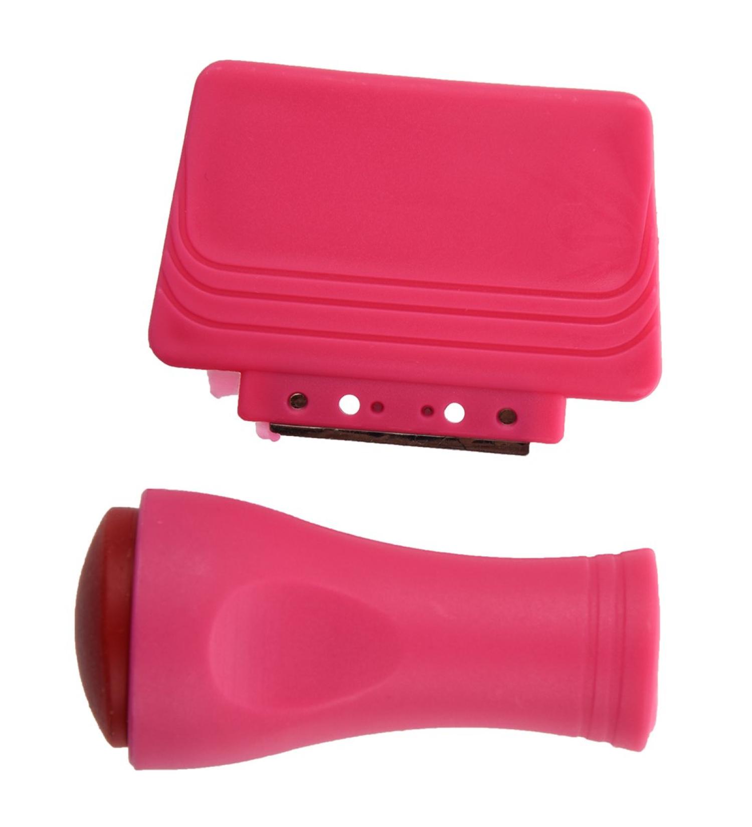 Bumdenuu Stamp Nail Polish Stamp Image Plate Nail Tool Decoration Stamper Pink Spatula - Buy Online on GoSupps.com