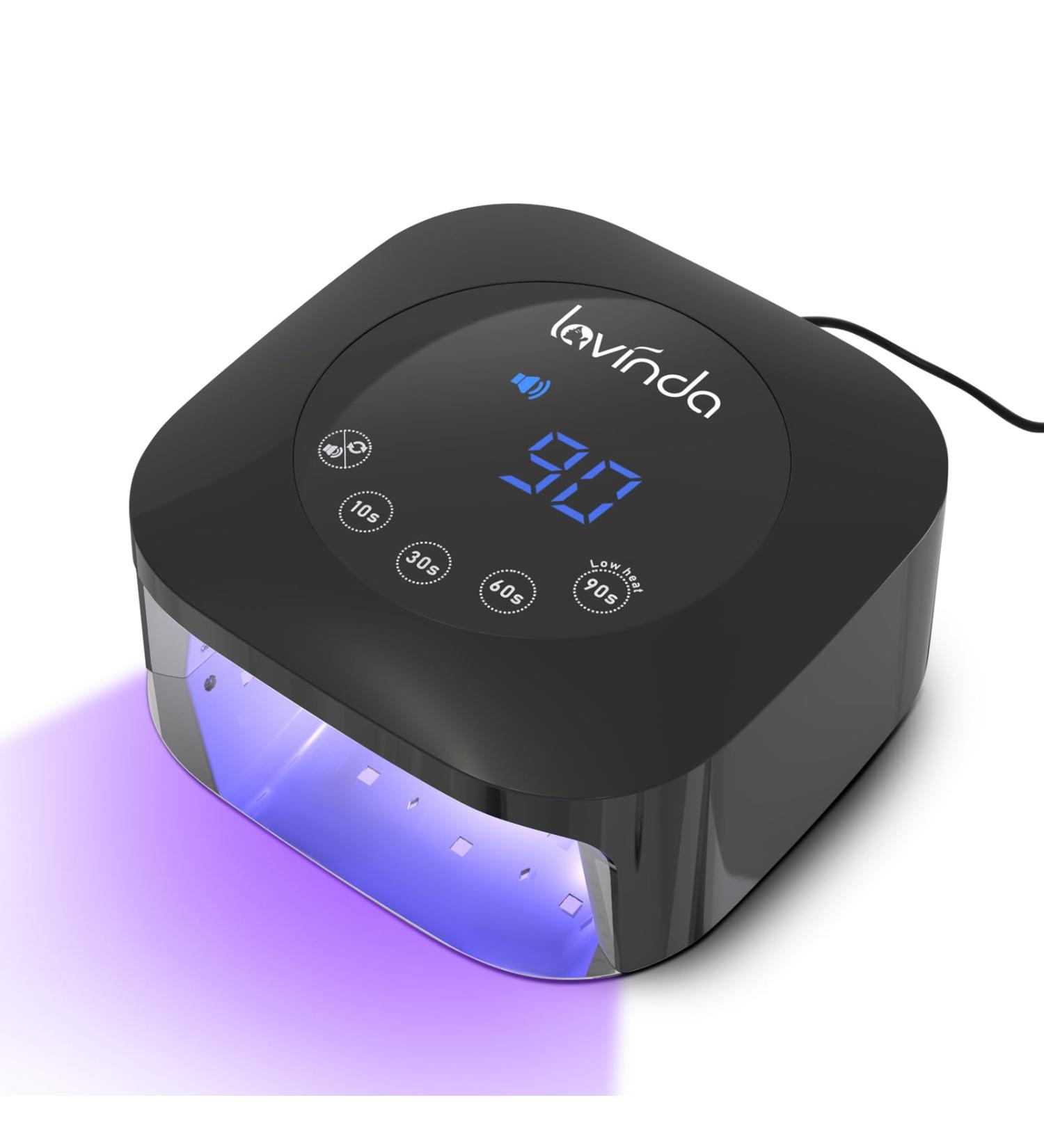 Buy Lavinda 54W UV LED Nail Lamp - Fast Curing Gel Polish & Acrylic Nail Dryer with Auto Sensor | Professional Nail Art Tools for Salon & Home Use - Buy Online on GoSupps.com