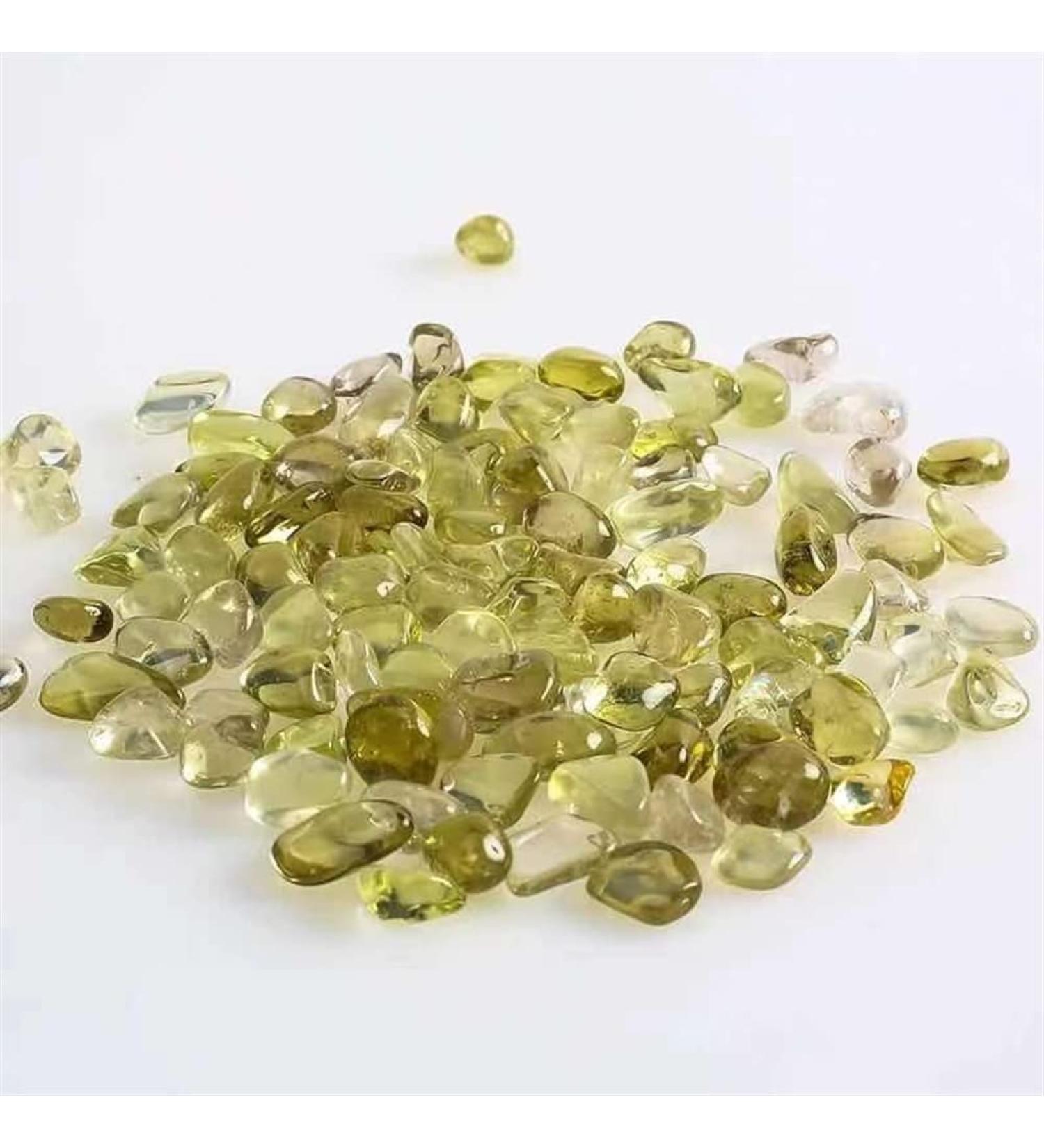 Natural Crystals and Stones Natural Citrine Quartz Gravel Stone for 300g 9mm-12mm for Decoration kaixun - Buy Online on GoSupps.com