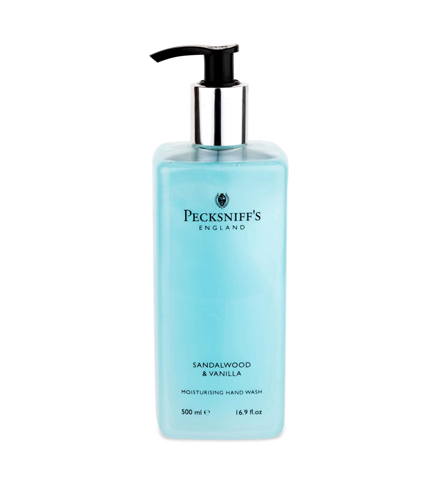 Pecksniff's Luxury Sandalwood and Vanilla Hand Soap - Moisturizing 16 Fl Oz - Buy Online on GoSupps.com