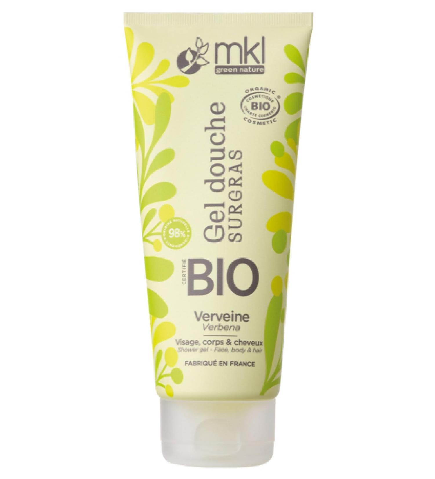 MKL Green Nature Surgras Organic Verbena Shower Gel 200 ml