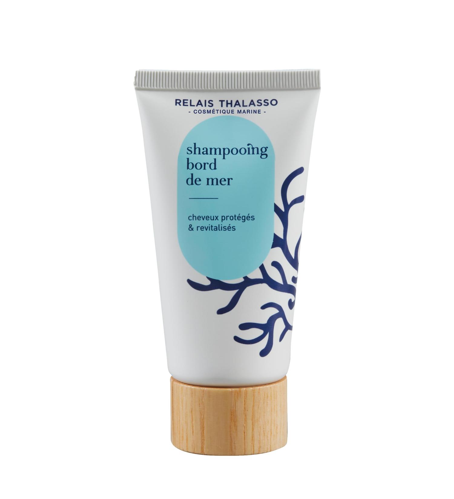  RELAIS THALASSO COSMETIQUE Relais Thalasso Cosm tique Seaside Shampoo Protected Hair Revitalised Travel 75 ml Red Algae + Calendula Floral Water + Wheat Protein + Vitamin B5 Naturality: 85% - Buy Online on GoSupps.com
