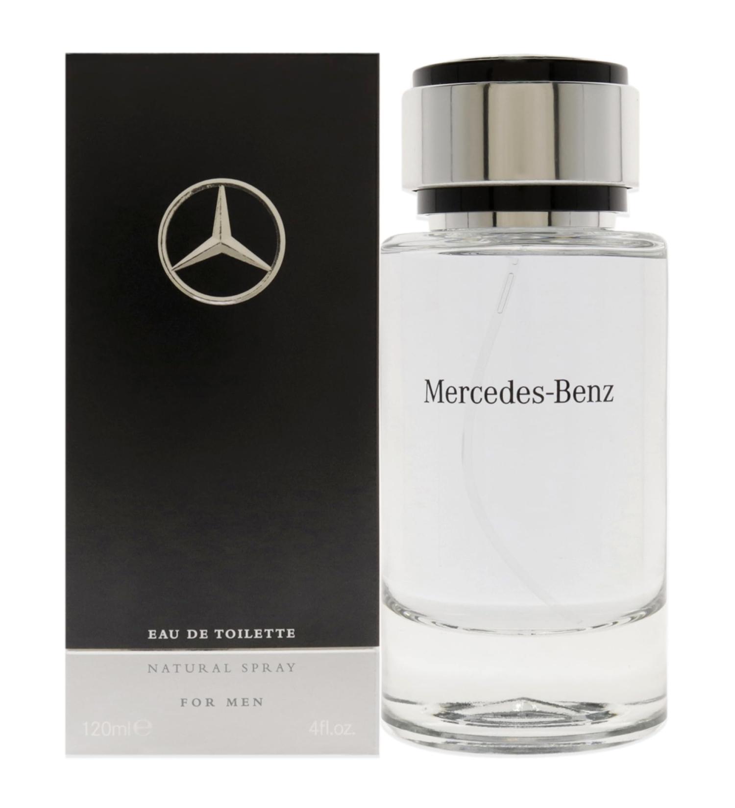 Mercedes-Benz For Men - Elegant Fragrance With Woody Sensual Musky Notes - Mesmerize The Senses With Original Luxury Men s Eau De Toilette Spray - Endless Day Through Night Scent Payoff - 4 OZ Fresh 4 Fl Oz (Pack of 1) - Buy Online on GoSupps.com
