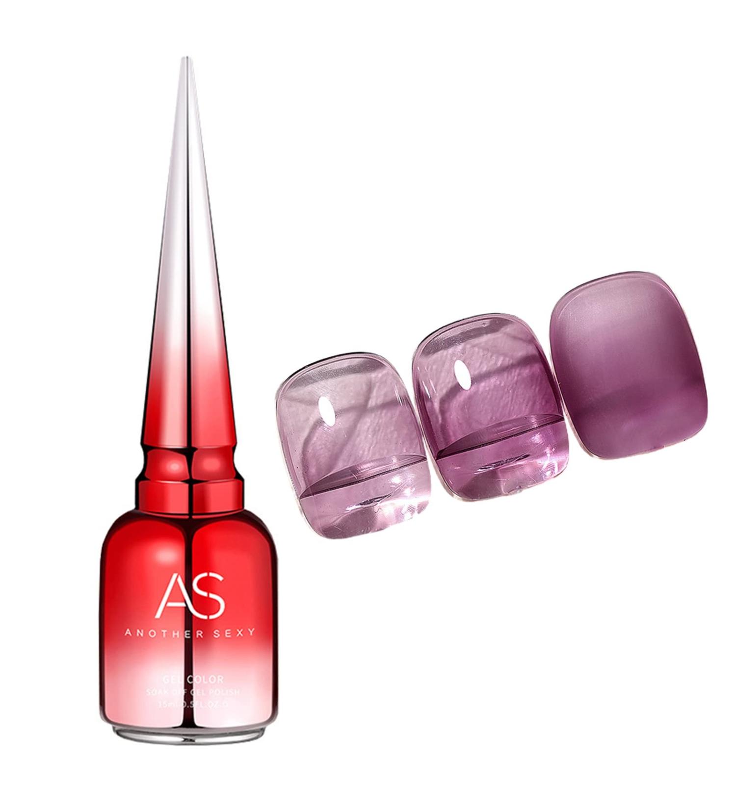 YOXIER Nail Jelly Polish Bright Translucent Jelly Polish Varnish UV Gel 15ml Delicate 15 - Buy Online on GoSupps.com