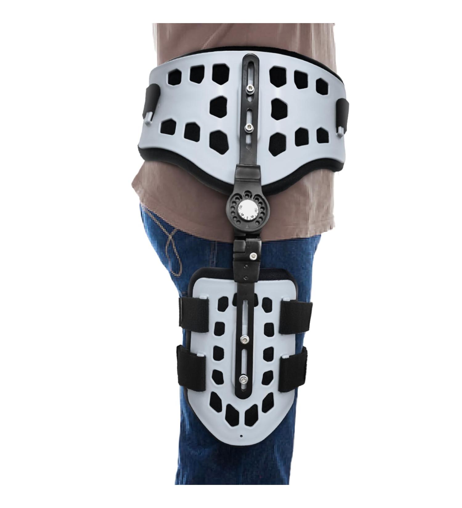 Buy Abduction Hip Brace - Post Op ROM Stabilizer for Joint Protection & Sciatica Pain Relief | Universal Fit for Men & Women - Buy Online on GoSupps.com