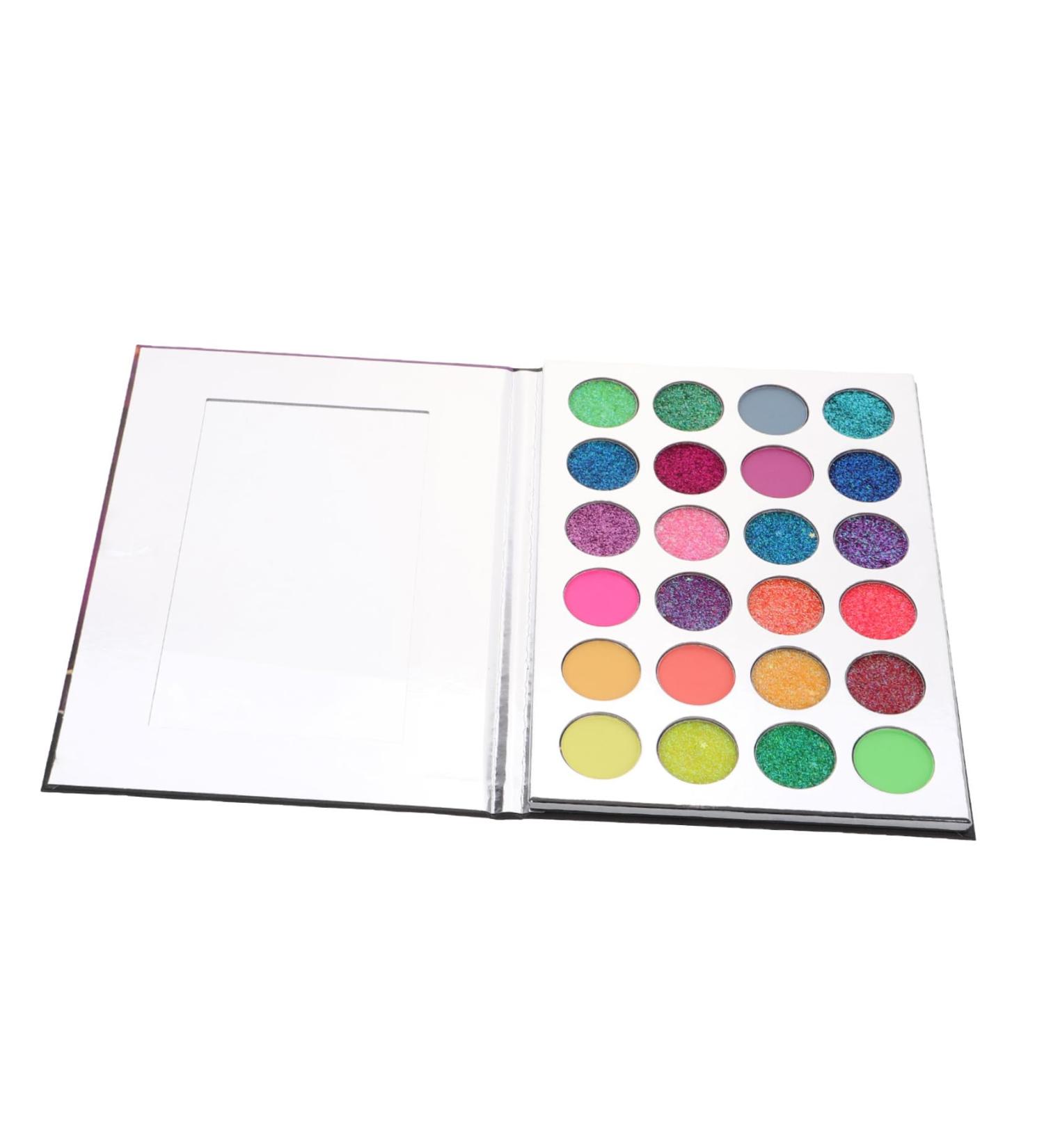 FOMIYES Luminous Eye Shadow Makeup Eyeshadow Makeup Palette Glitter Eyeshadow Makeup Pallete Powder - Buy Online on GoSupps.com