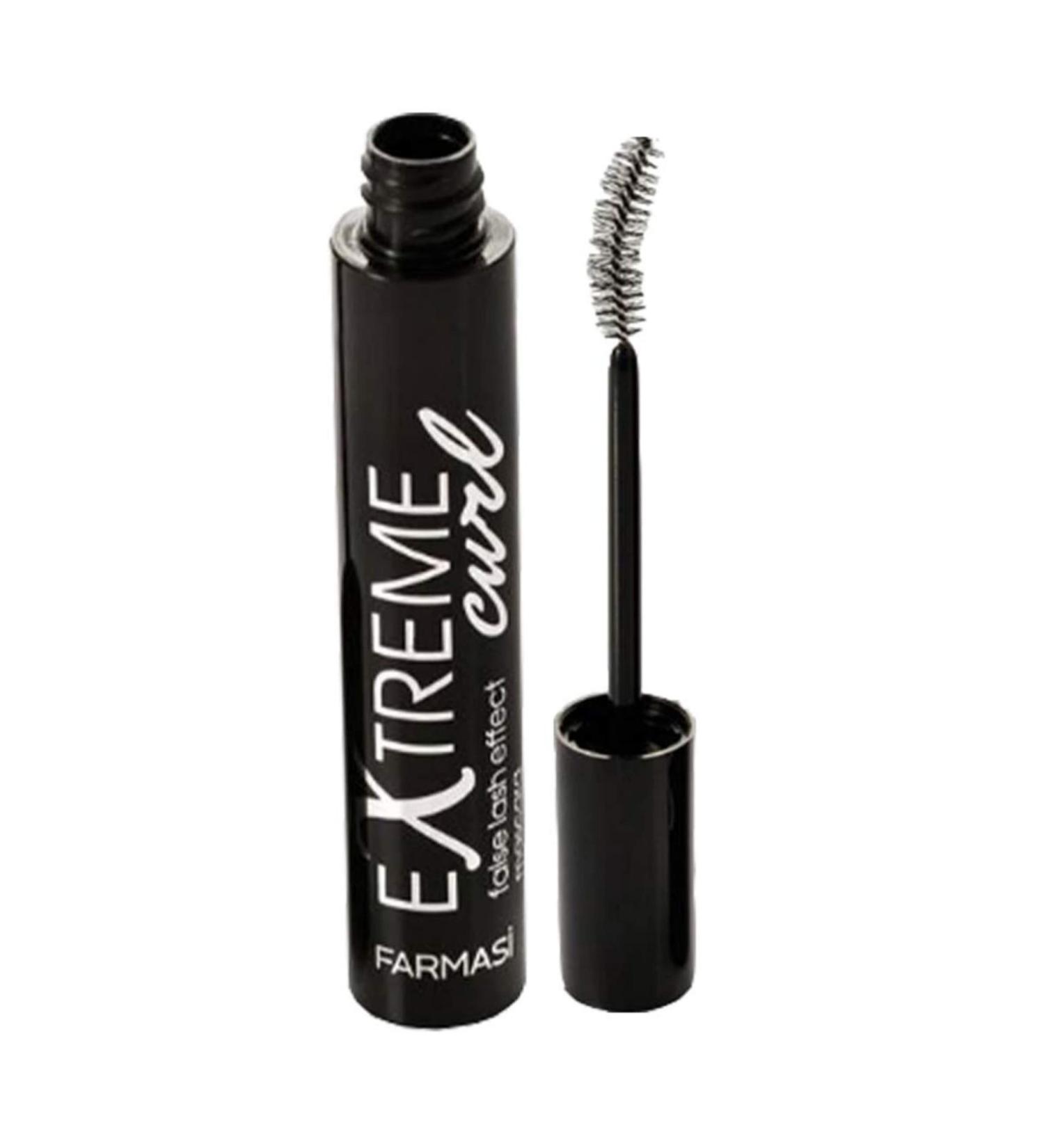 Farmasi Extreme Curl Mascara - Voluminous, Longer, Thicker, and Curling Eyelashes - Long Lasting Black Formula - 0.4 fl. oz - Buy Online on GoSupps.com