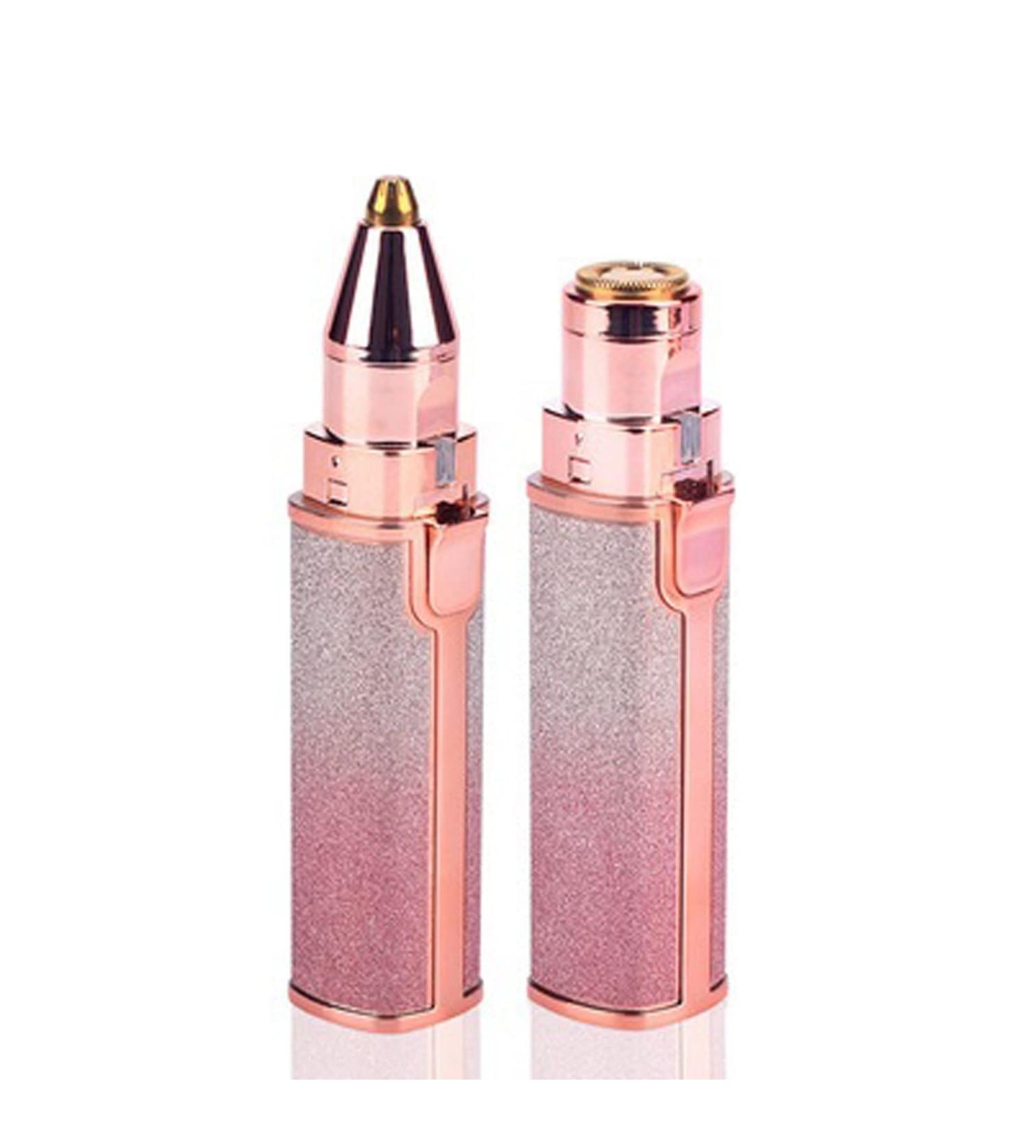 Buy 2 in 1 Electric Eyebrow Trimmer - Painless Makeup Tool for Women | Portable Starry Sky Mini Shaver & Hair Remover - Buy Online on GoSupps.com